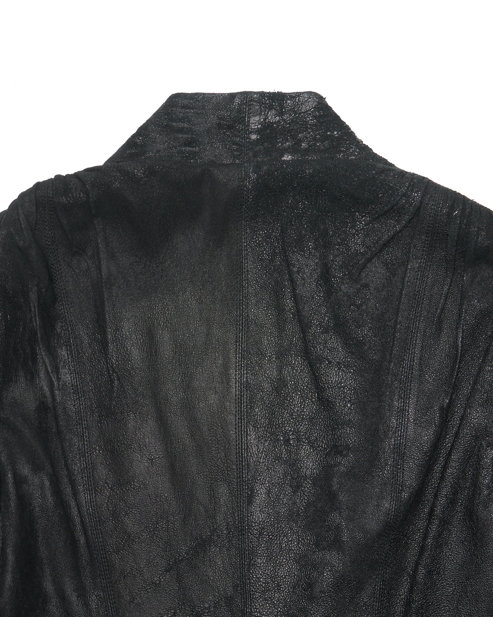 A/W09 Rick Owens CRUST Blistered Lambskin Blazer