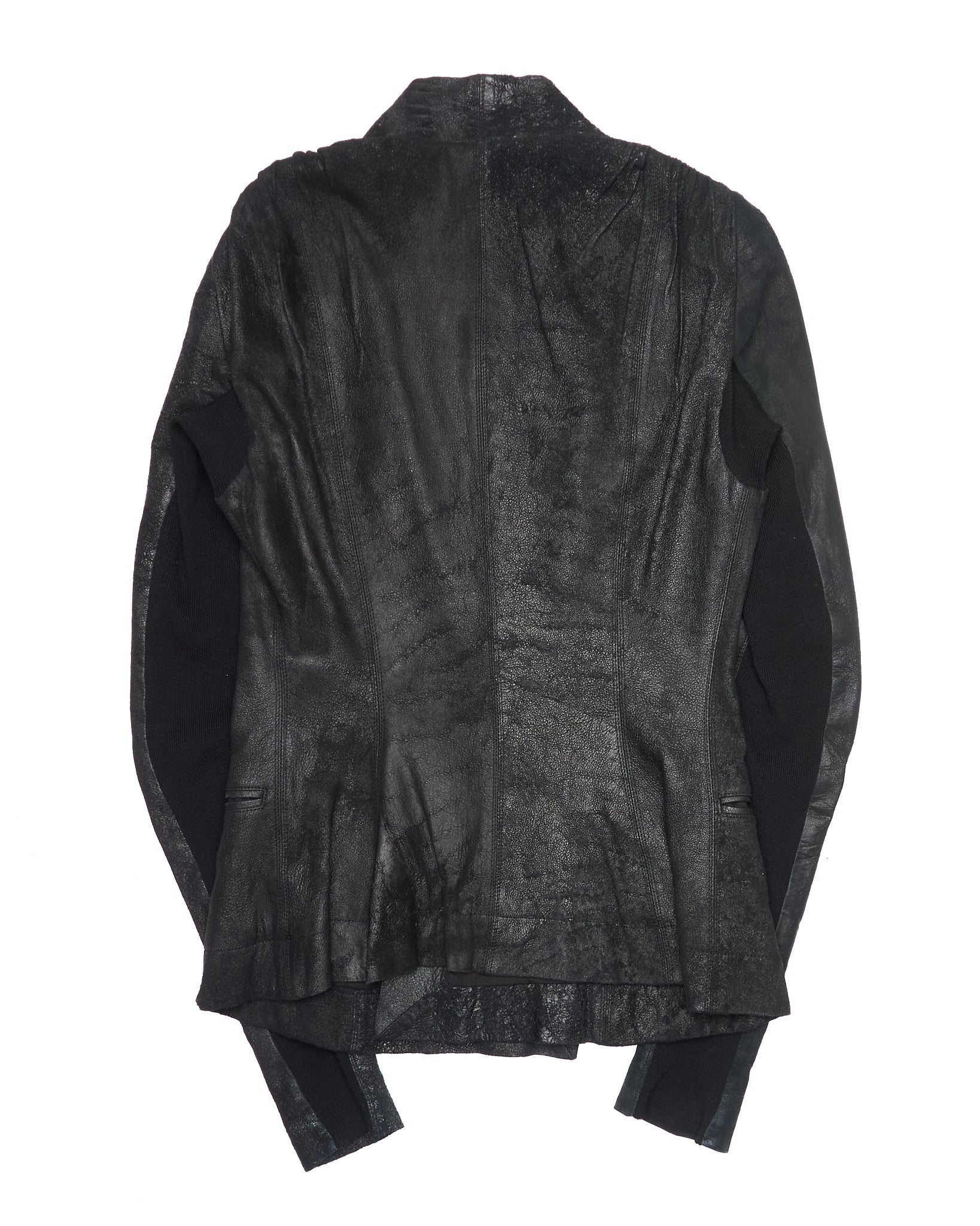 A/W09 Rick Owens CRUST Blistered Lambskin Blazer