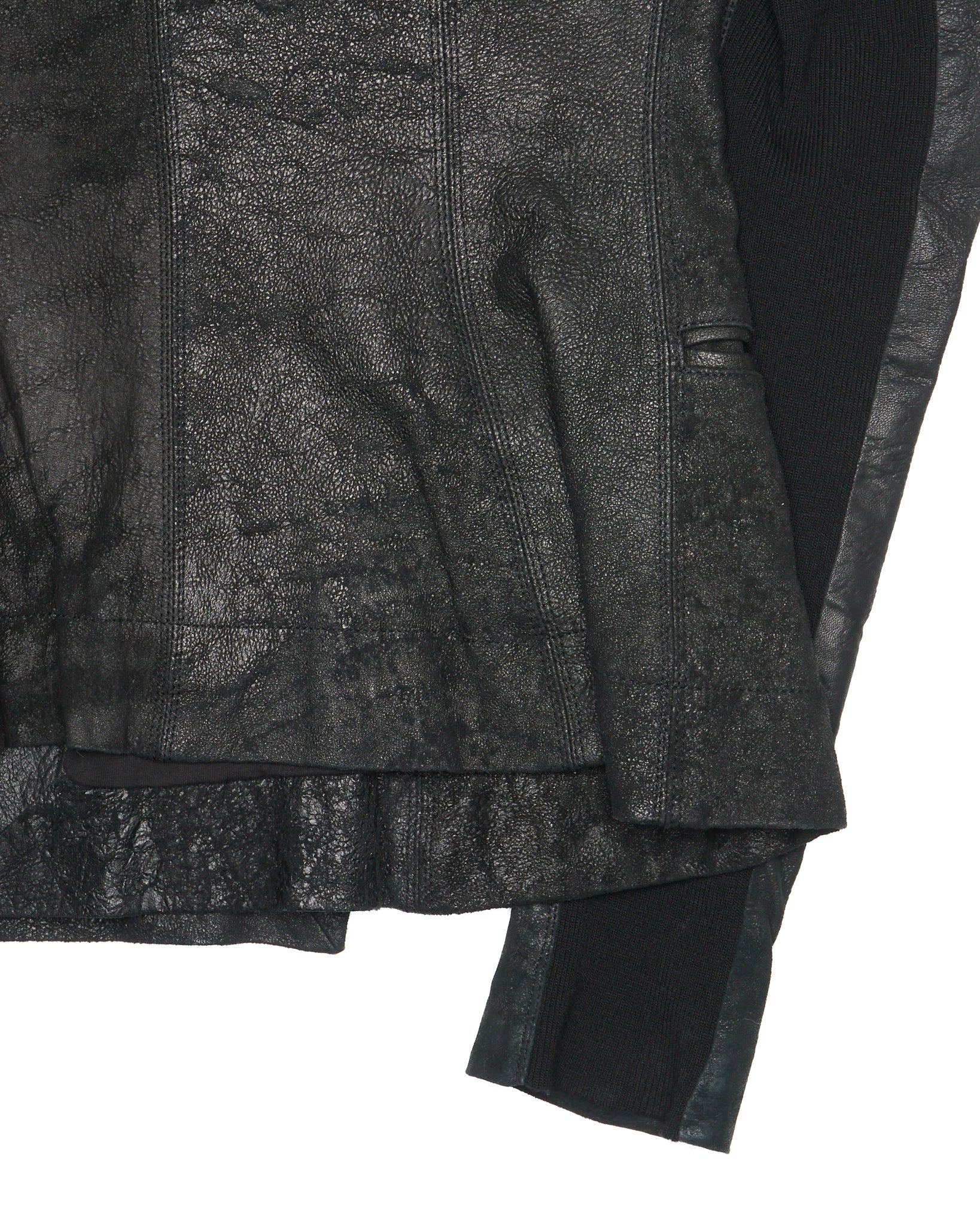 A/W09 Rick Owens CRUST Blistered Lambskin Blazer