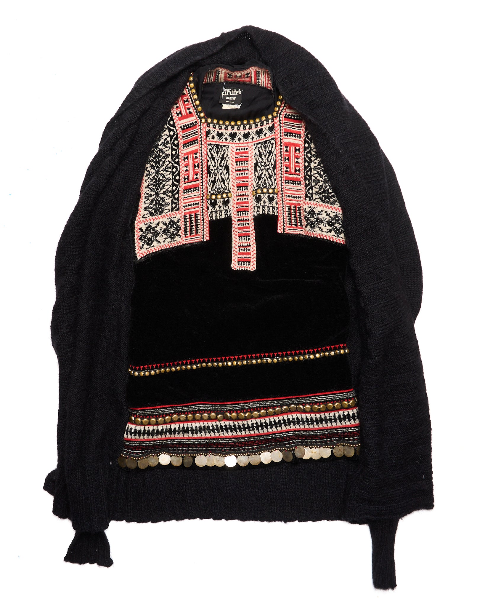 A/W10 Jean Paul Gaultier Mohair Dress Cardigan