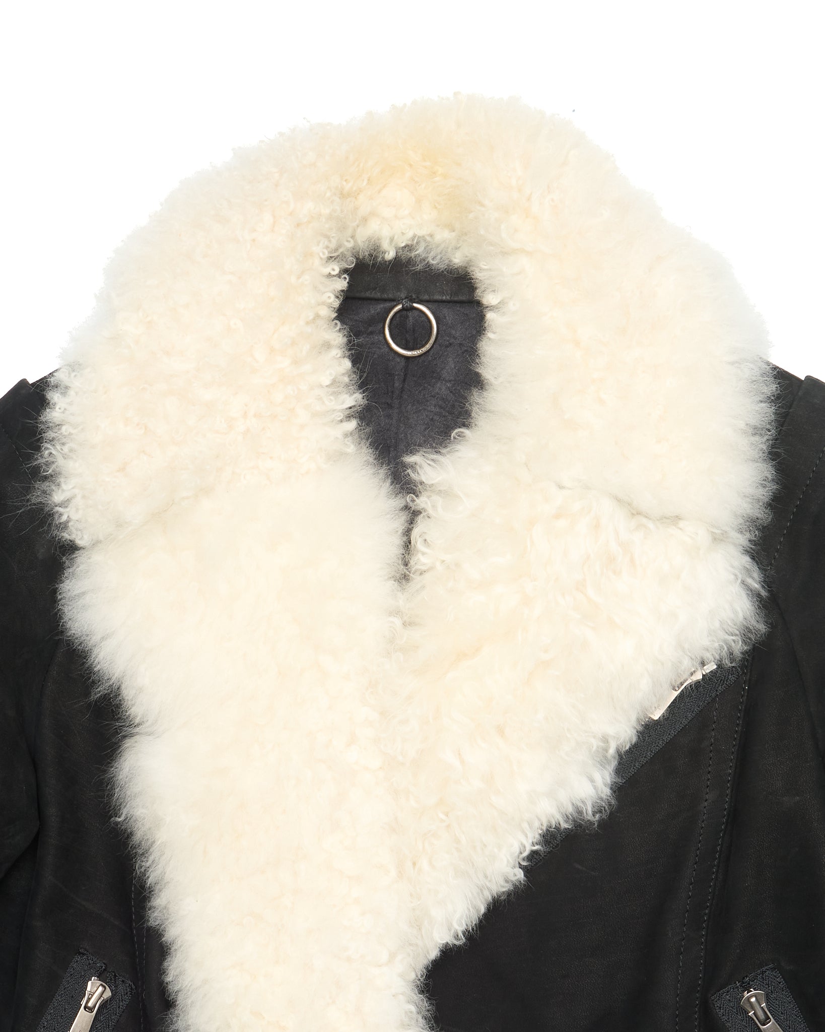 A/W12 S/STERE Alpaca Moto Jacket