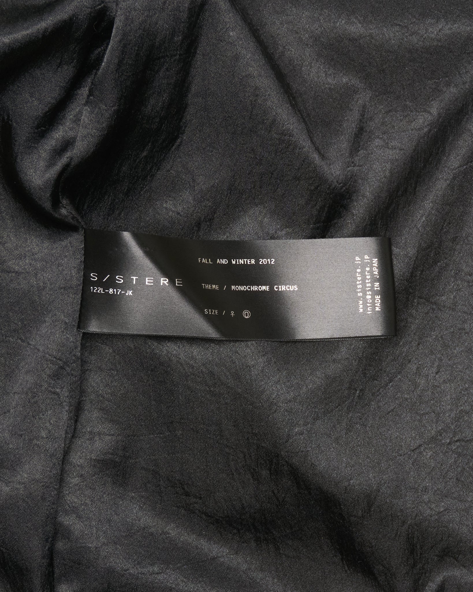 A/W12 S/STERE Alpaca Moto Jacket