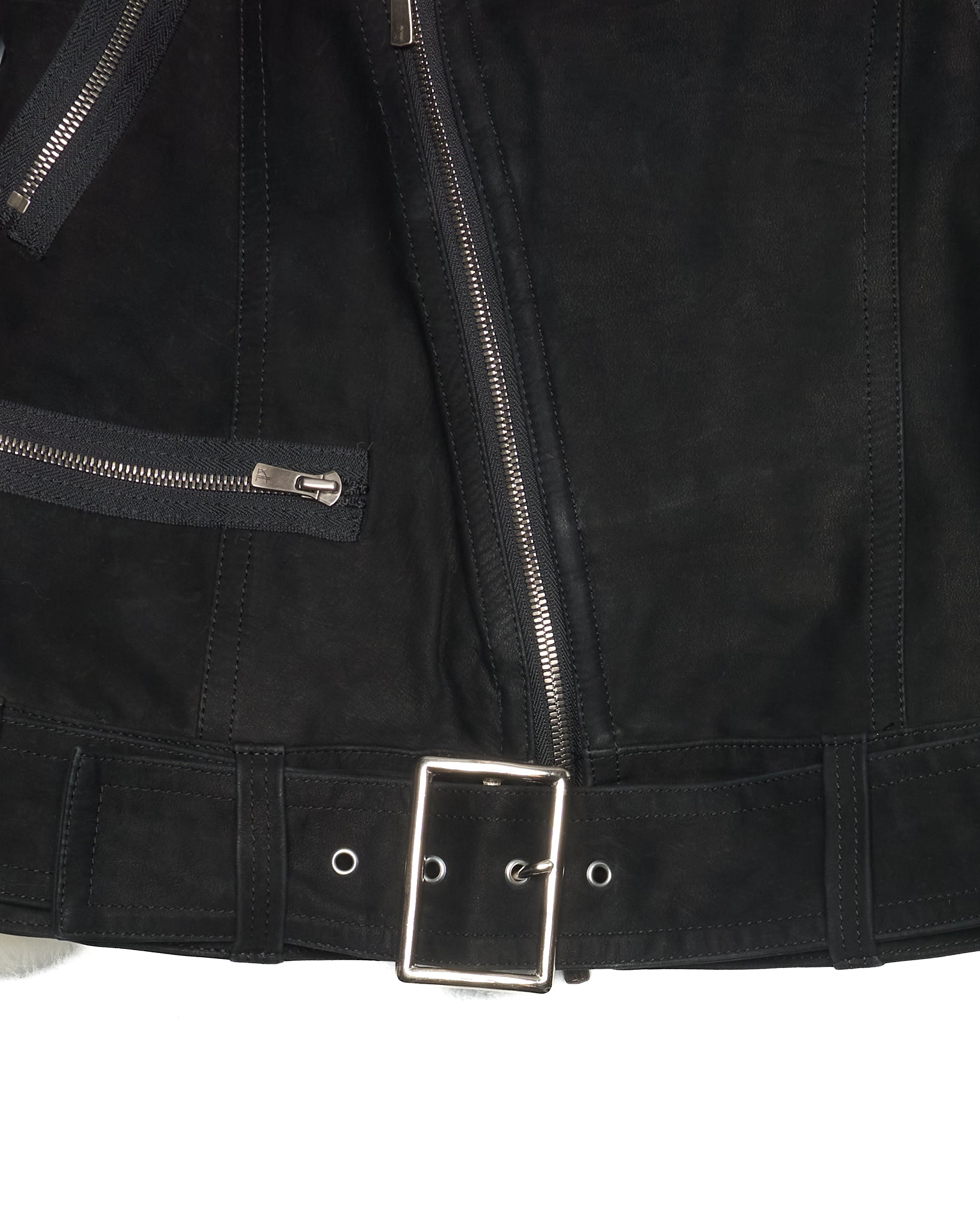 A/W12 S/STERE Alpaca Moto Jacket