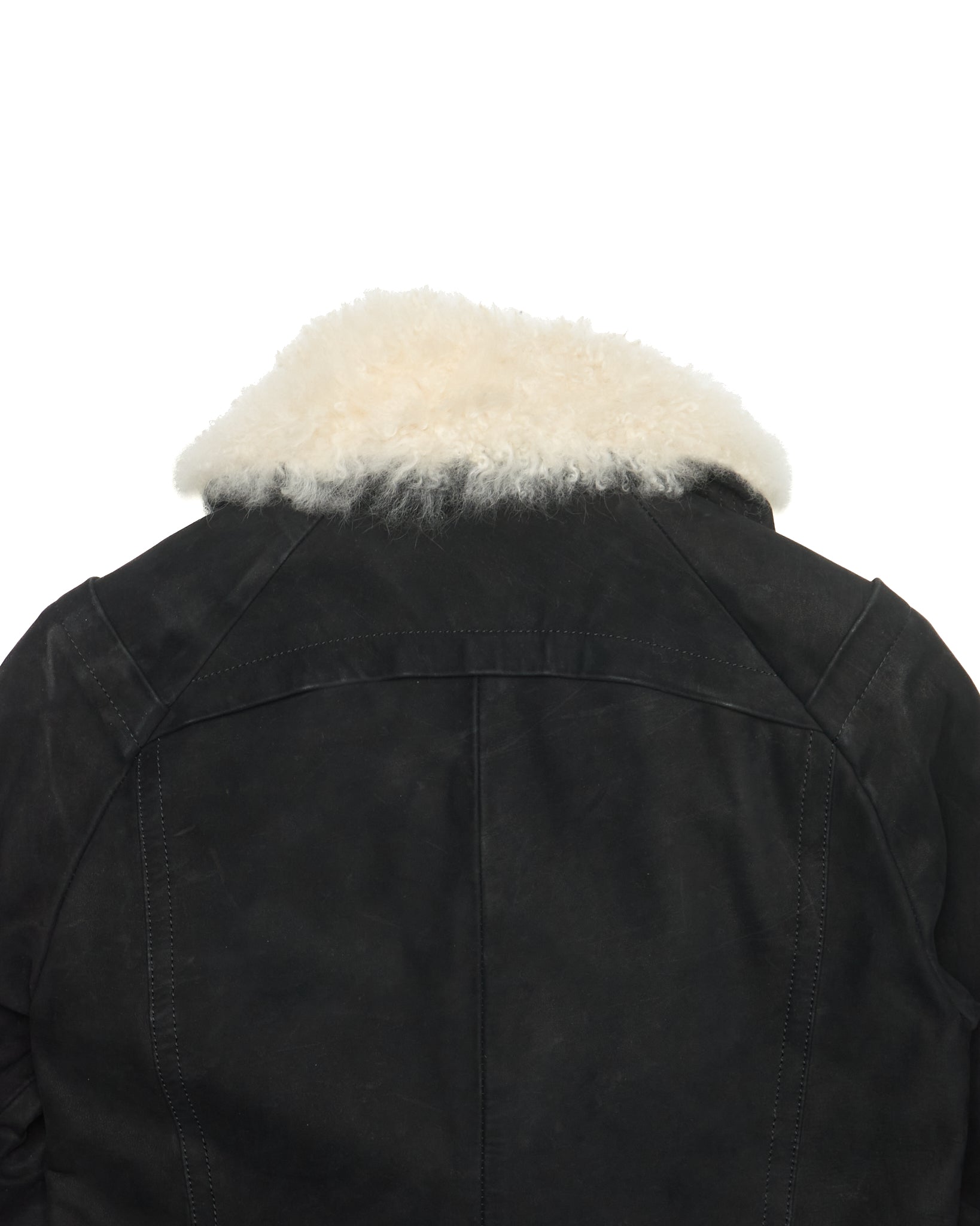 A/W12 S/STERE Alpaca Moto Jacket