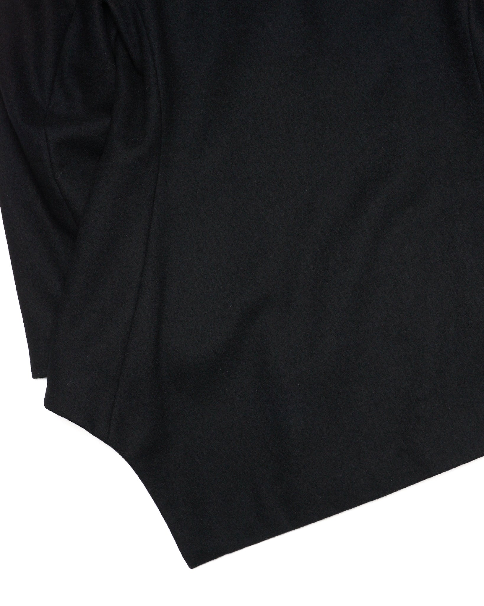 A/W12 Yohji Yamamoto + NOIR Aysmmetric Lapel Wool Blend Blazer