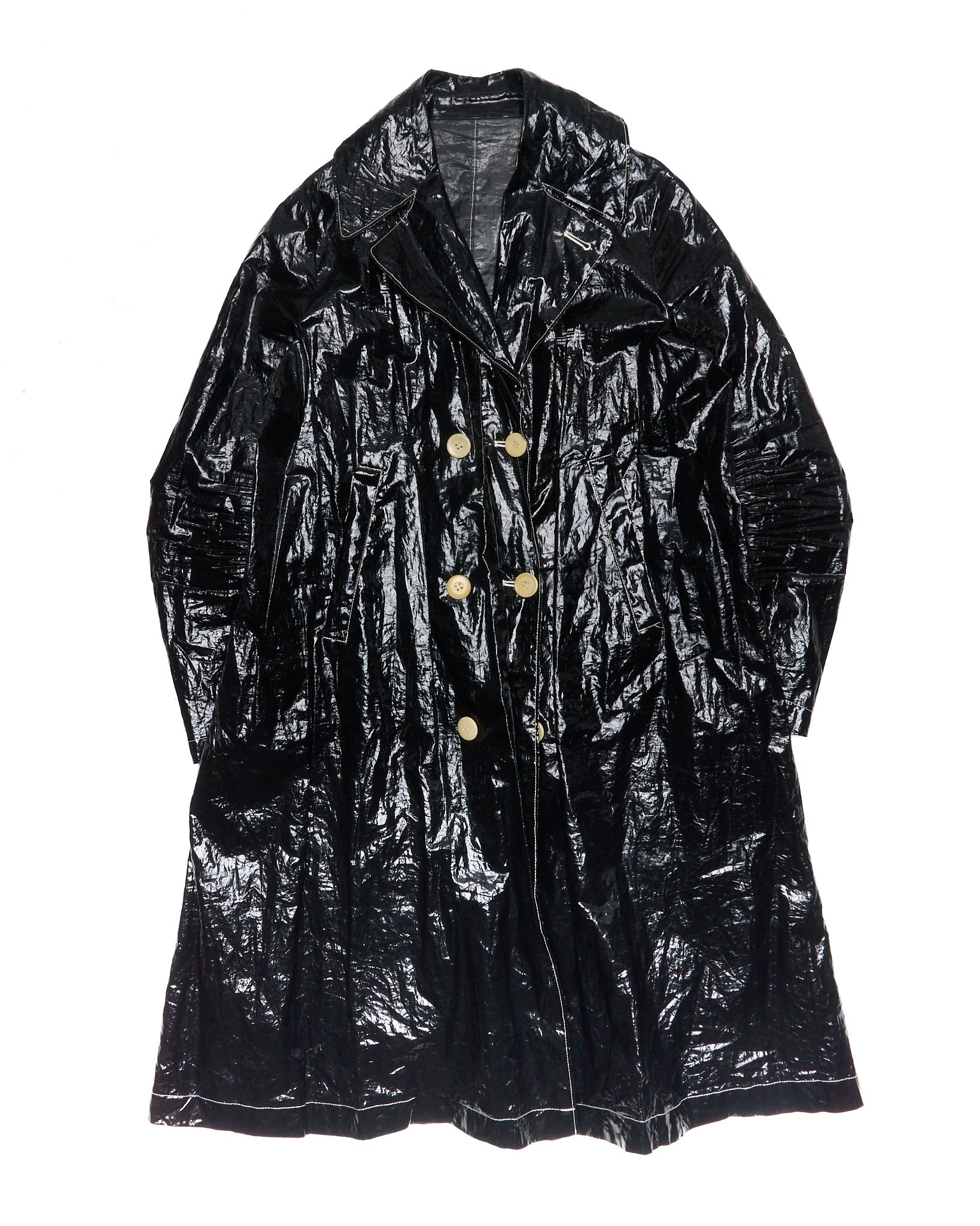 A/W16 Undercover "Instant Calm" Vinyl Trench Coat