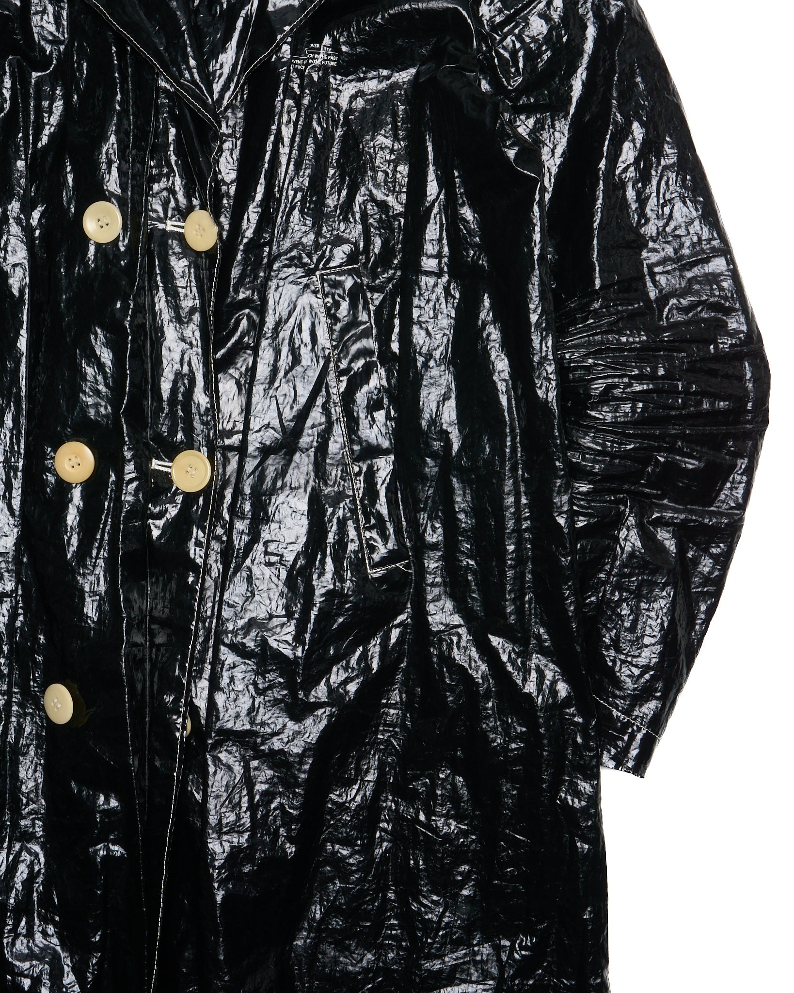A/W16 Undercover "Instant Calm" Vinyl Trench Coat