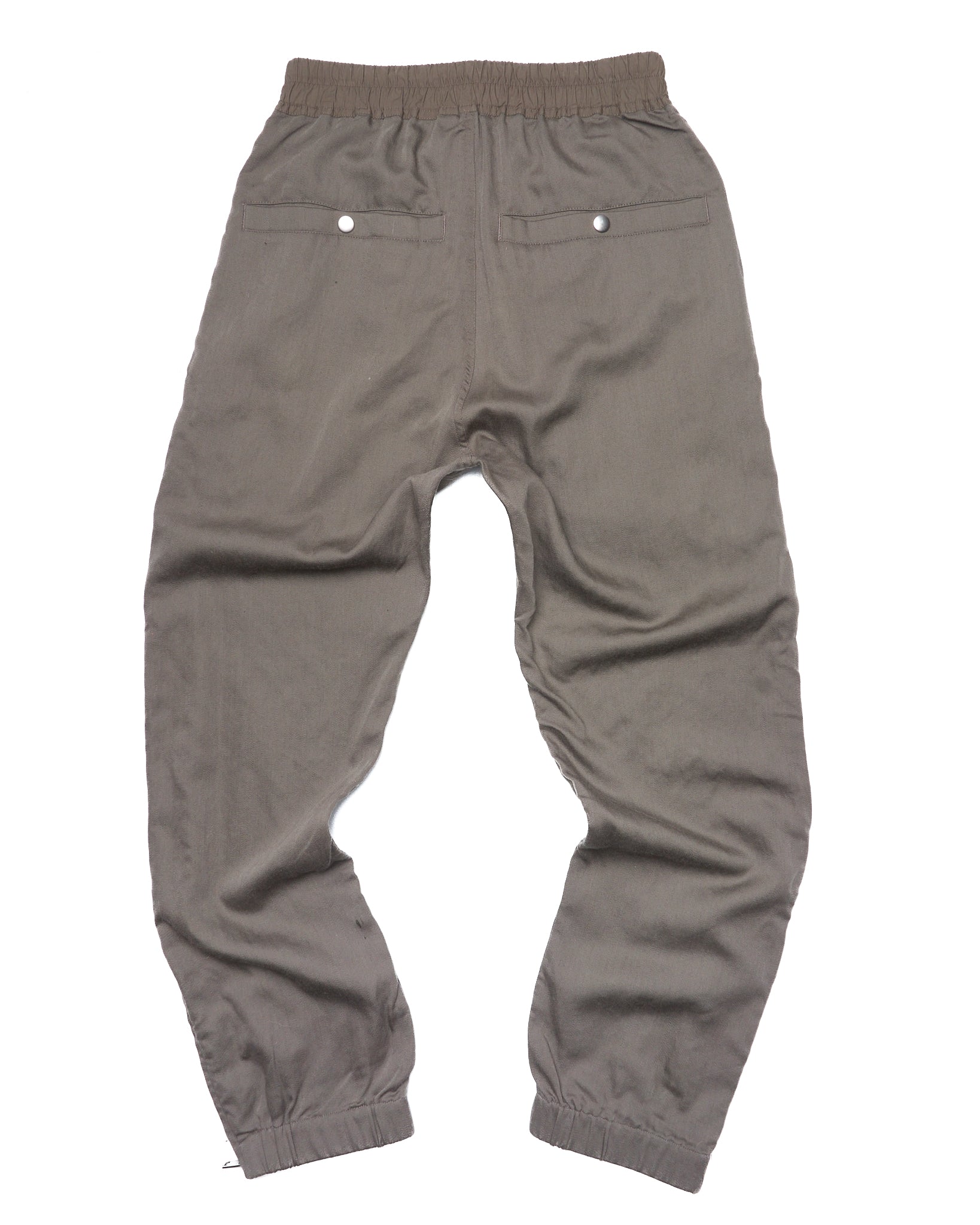 Brown pants on a white background