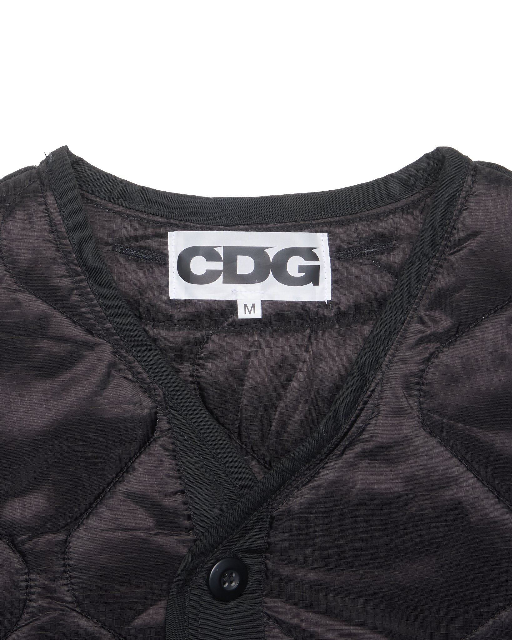 A/W25 CDG x Alpha Industries Quilted Military Liner Jacket