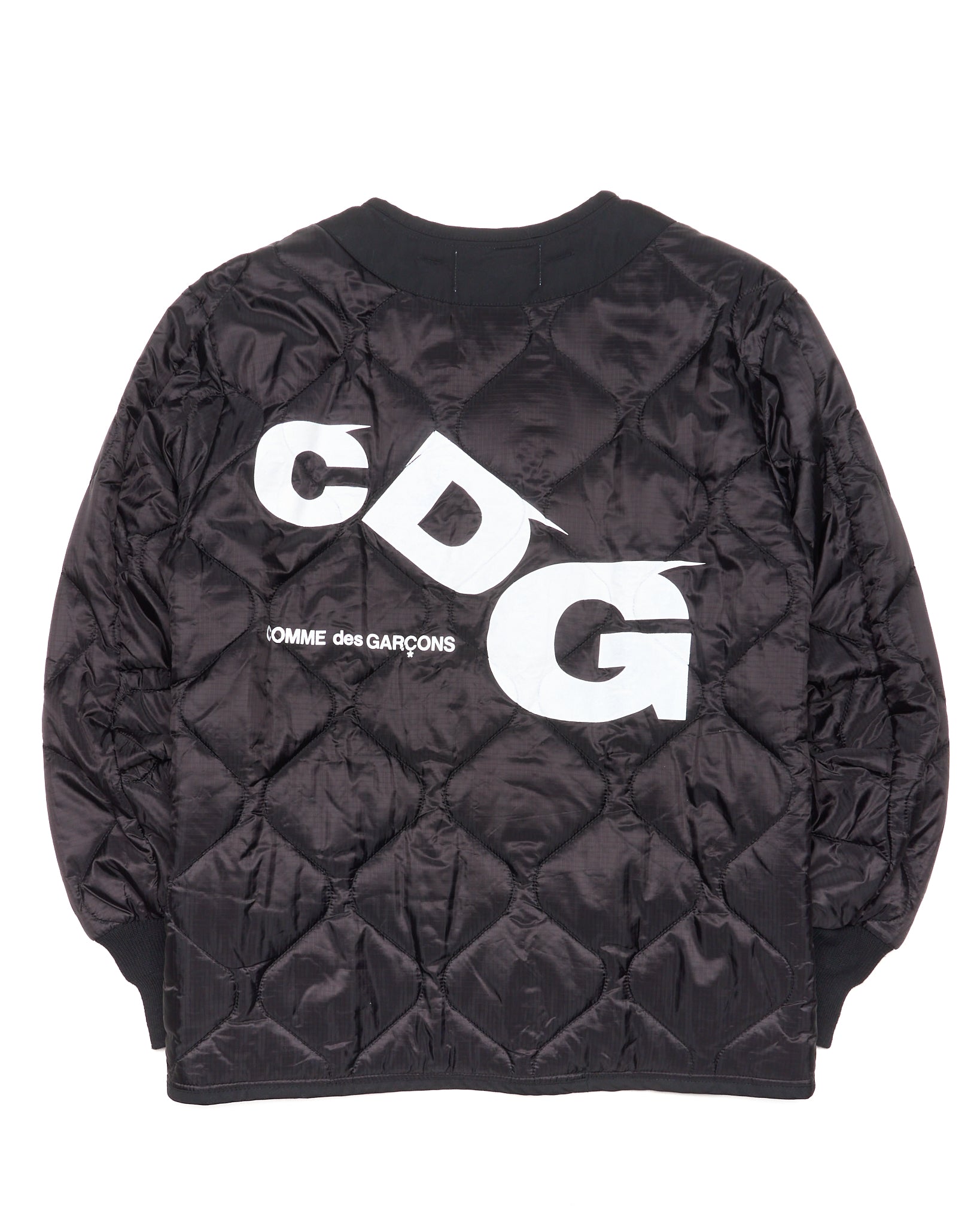 A/W25 CDG x Alpha Industries Quilted Military Liner Jacket