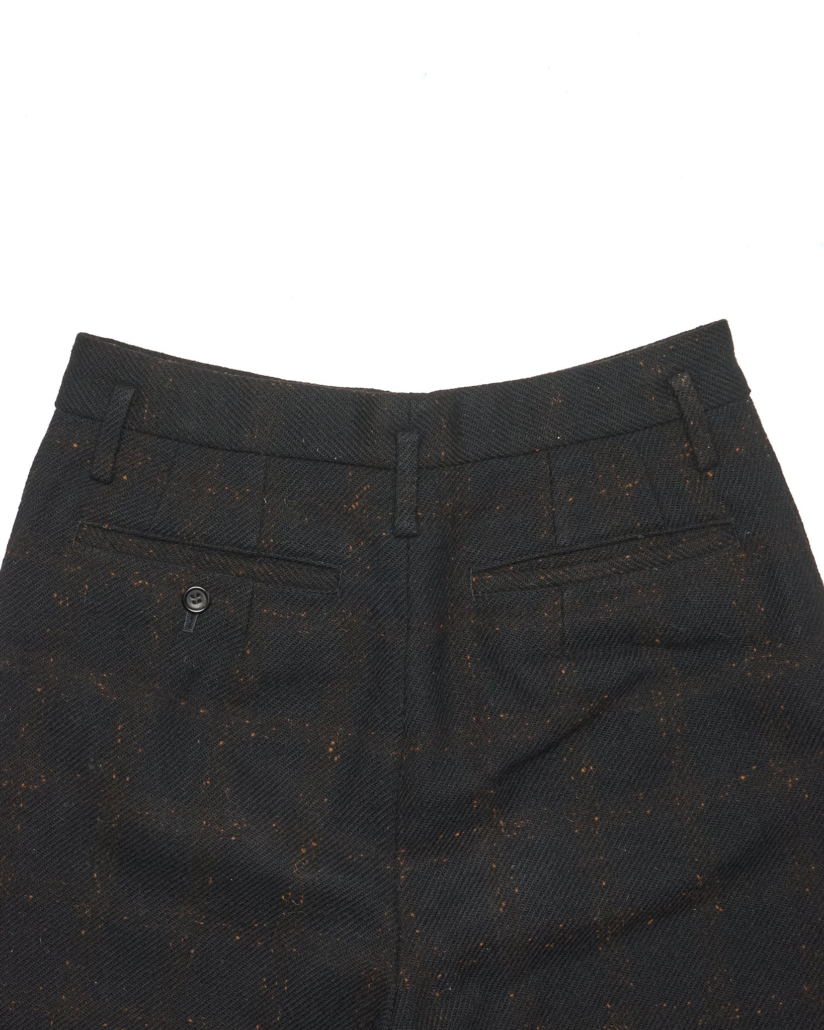 A/W90 Comme des Garçons Tricot Plaid Wool Dress Shorts