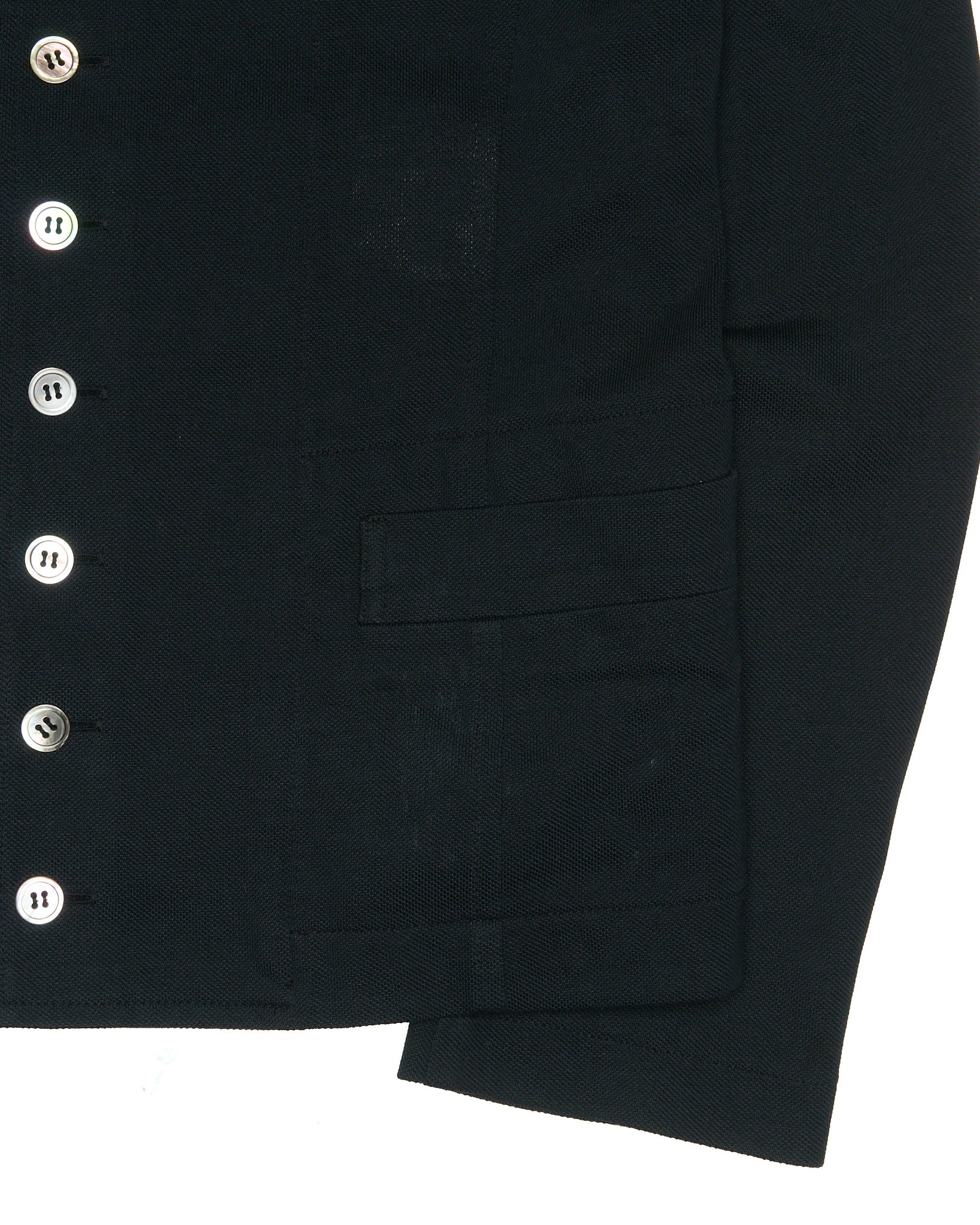A/W99 tricot COMME DES GARÇONS Stand Collar Cotton Work Jacket