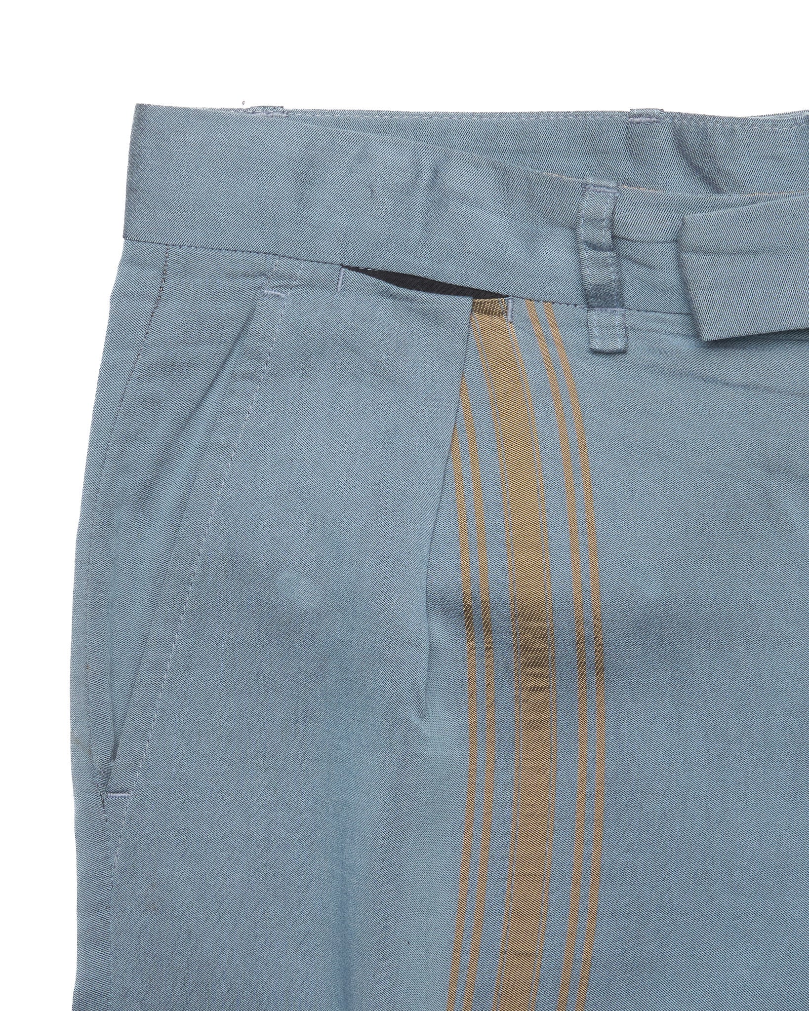 Ann Demeulemeester Gold Stripe Rayon Dress Pant
