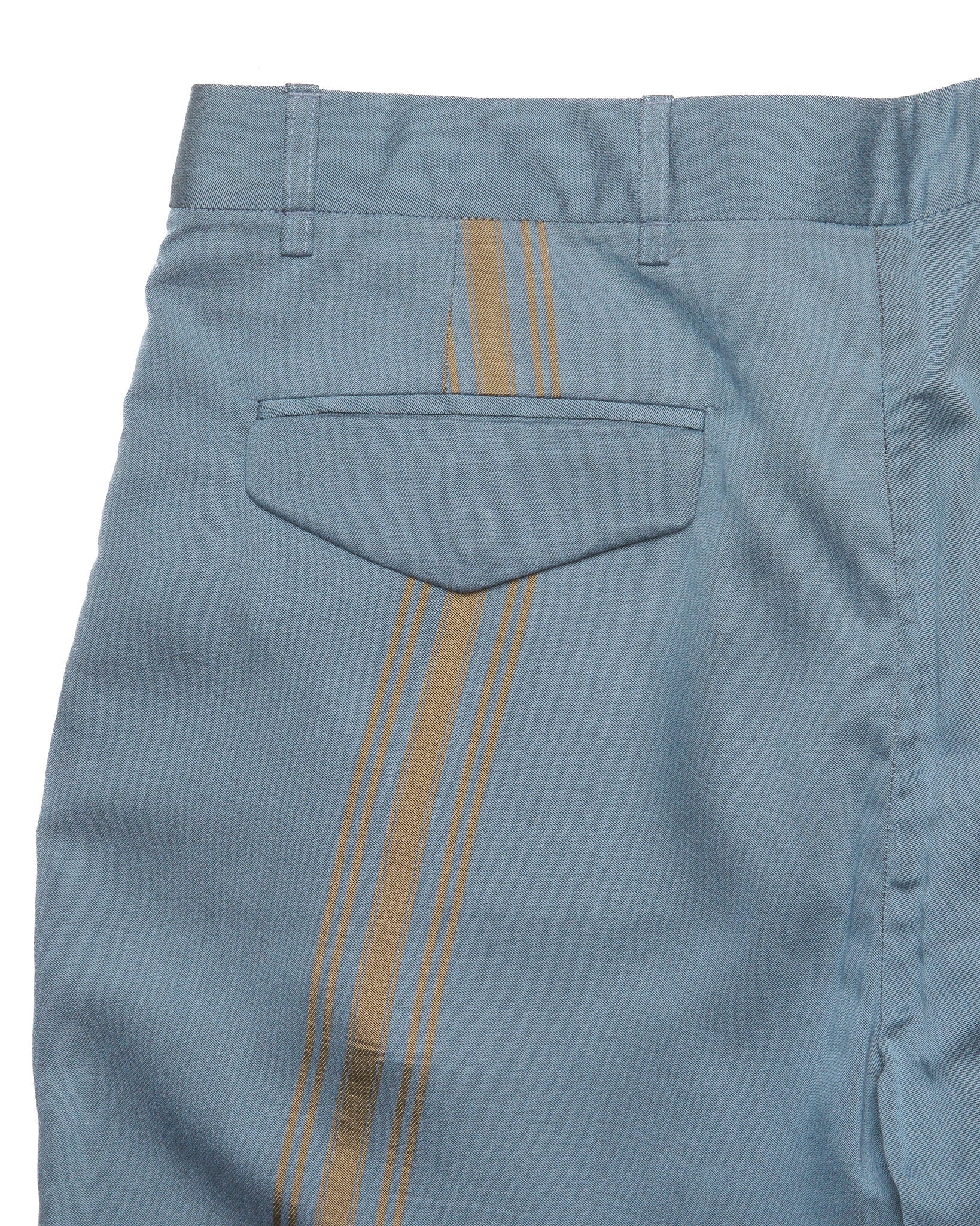 Ann Demeulemeester Gold Stripe Rayon Dress Pant