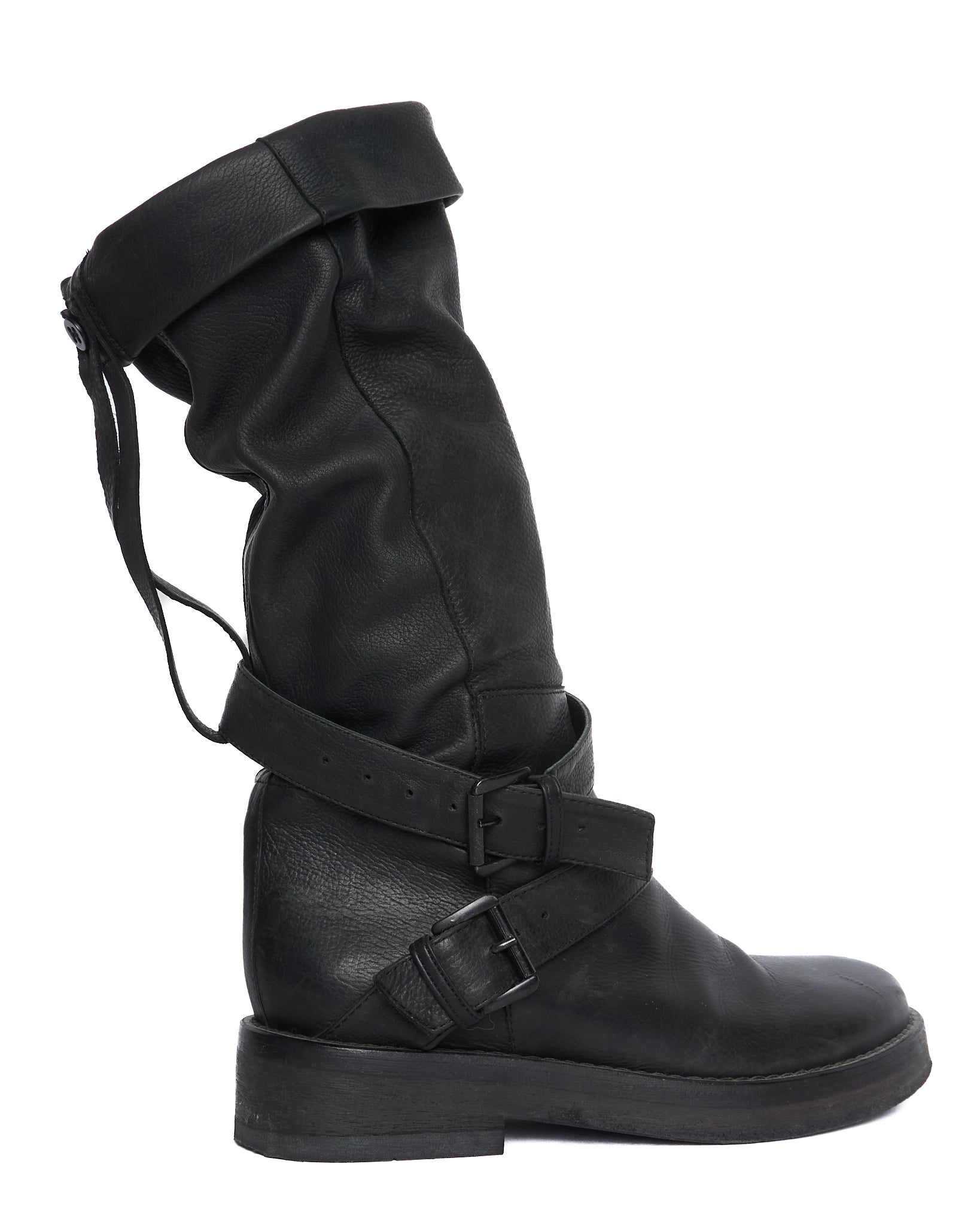 Ann Demeulemeester Pirate Leather Boots