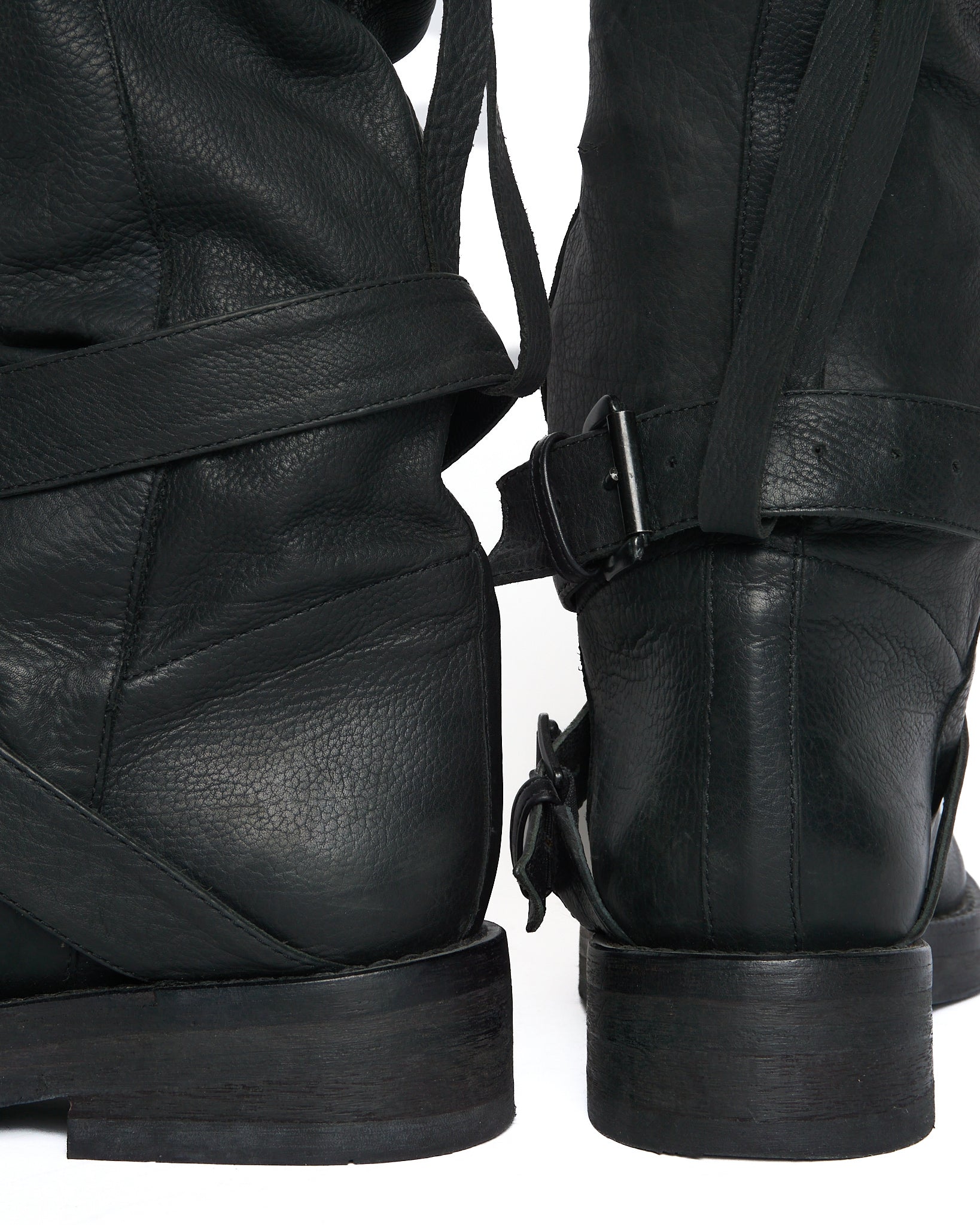 Ann Demeulemeester Pirate Leather Boots
