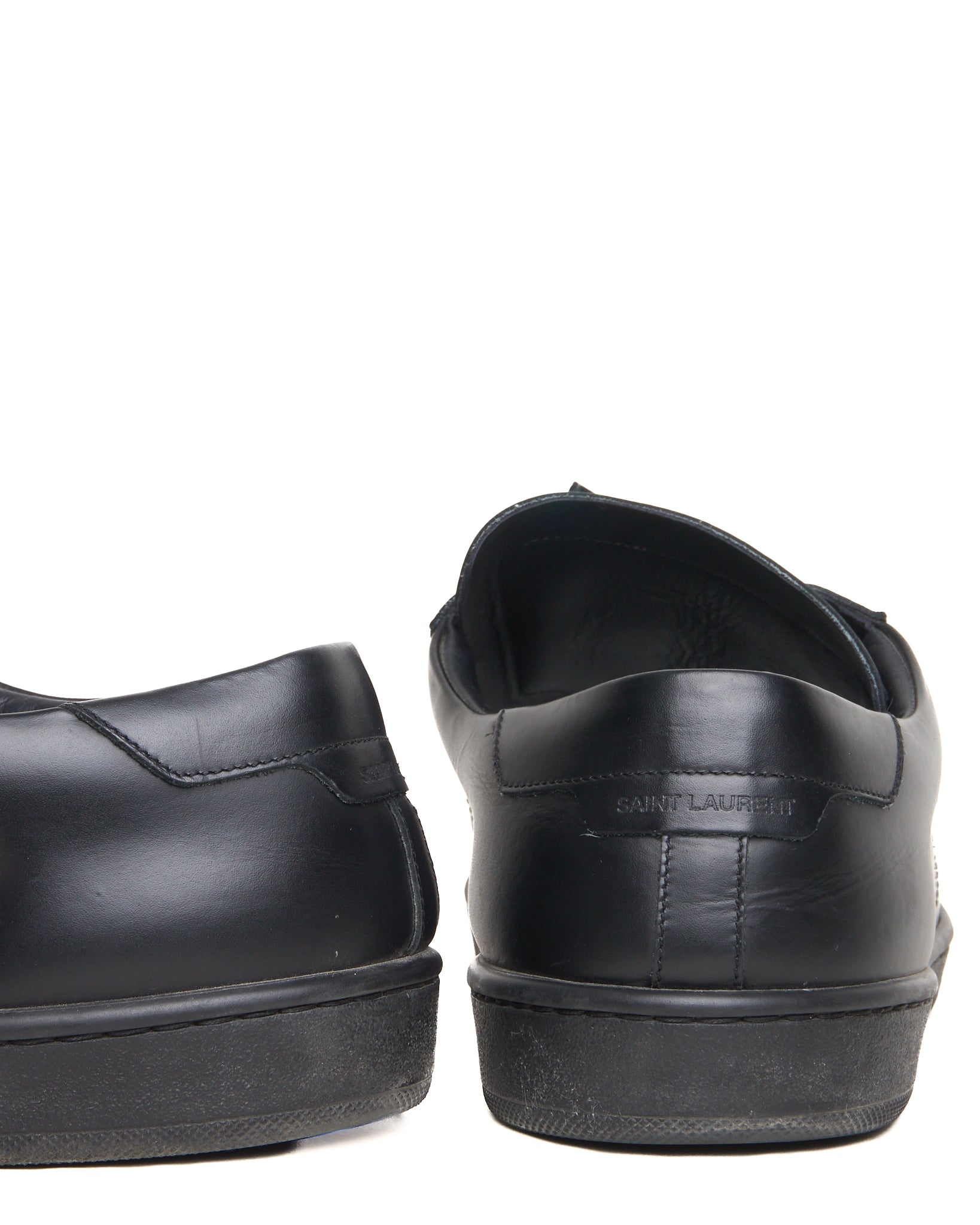 Saint Laurent Low Top Leather Sneakers