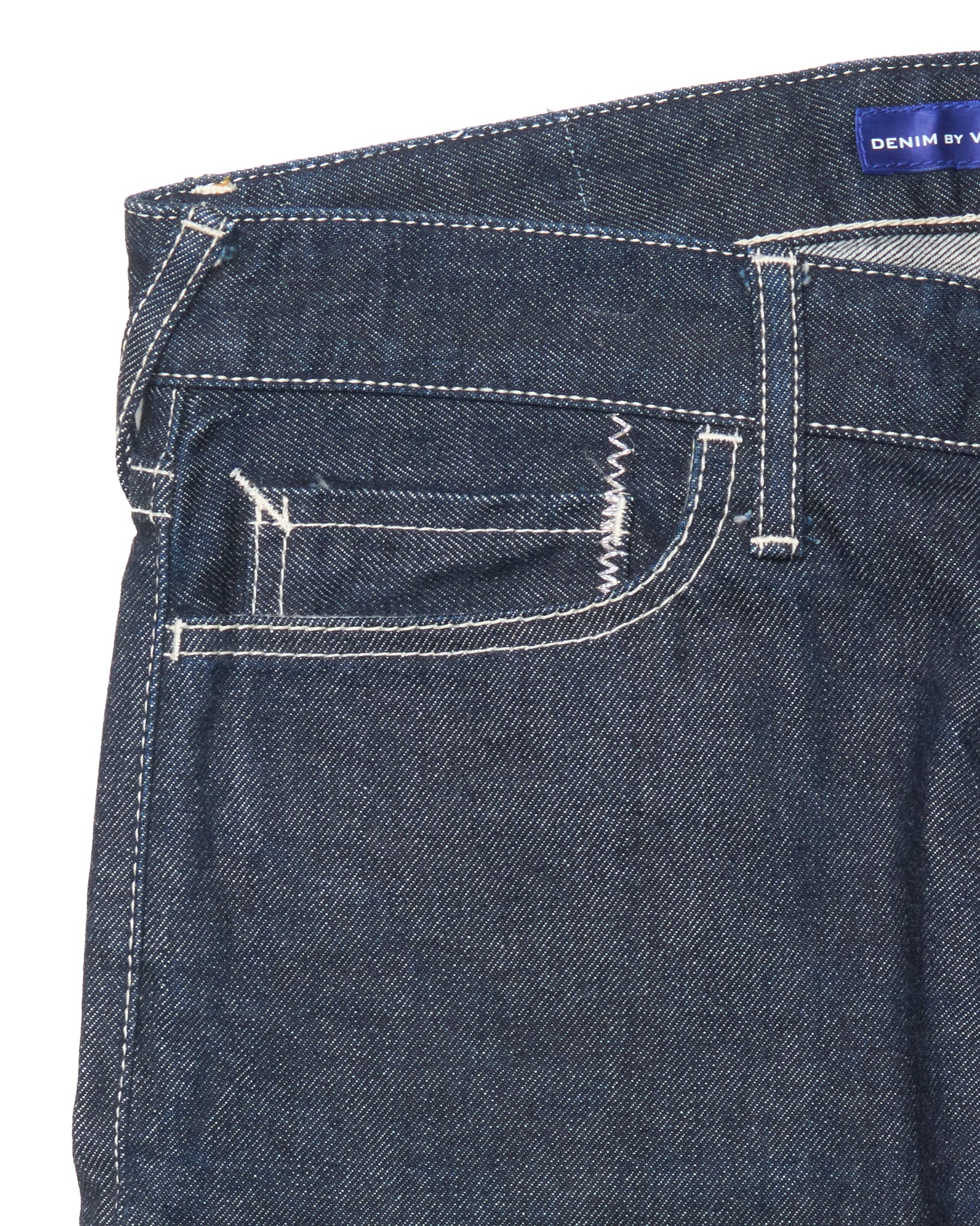 Early 2000s Vanquish x Fragment silver bolt jeans