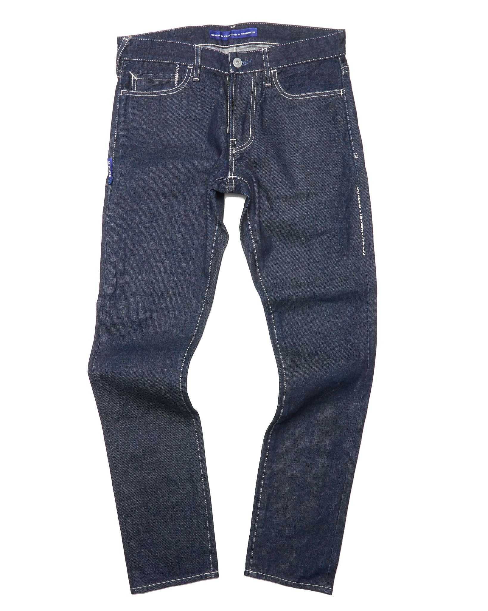 Early 2000s Vanquish x Fragment silver bolt jeans