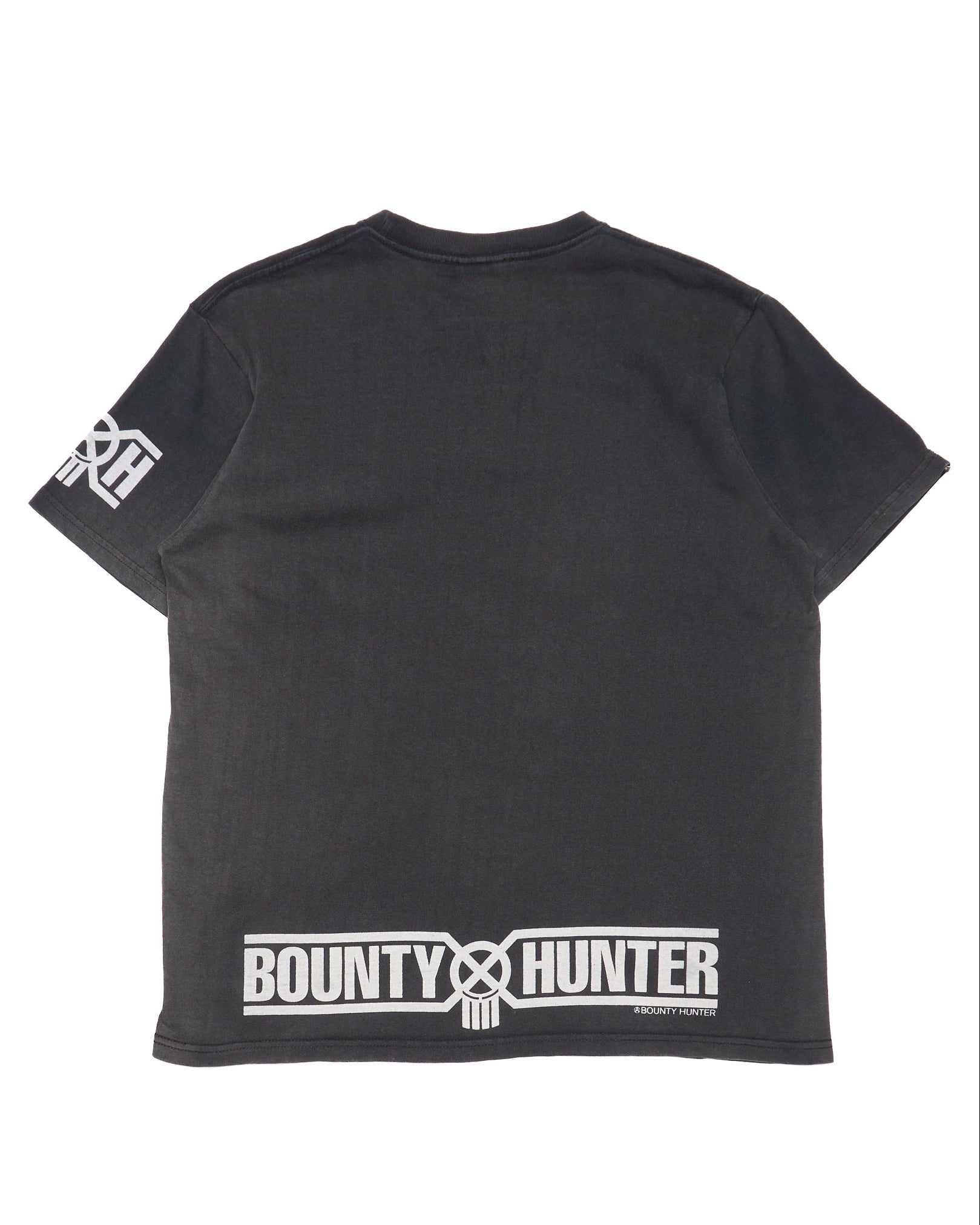 Mid 00s Bounty Hunter Ornate Skull Graphic Tee