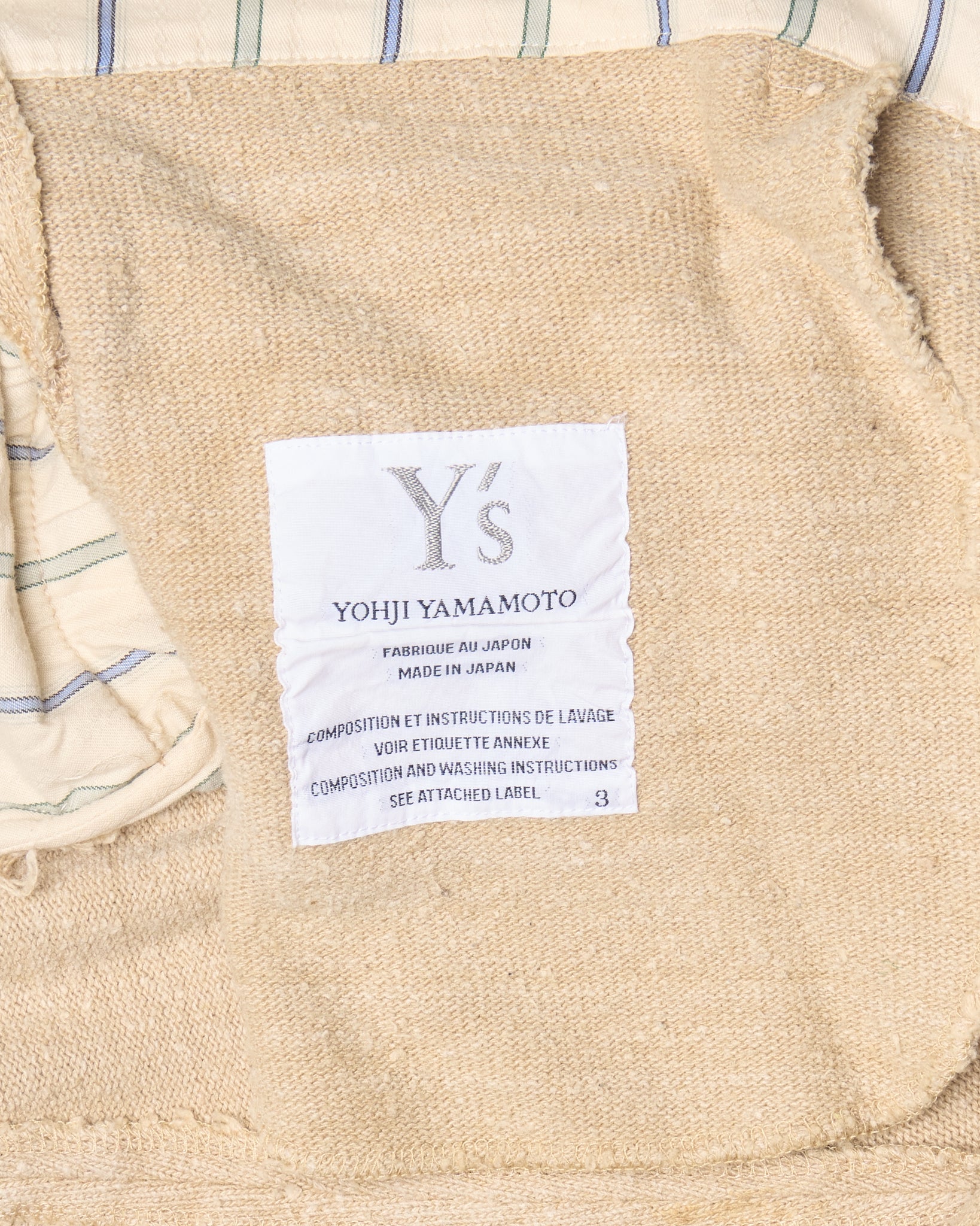 F/W99 Y's by Yohji Yamamoto Silk Slacks