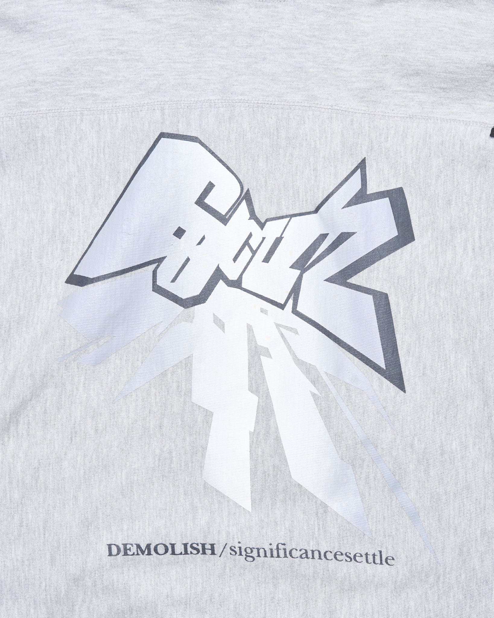 Early 00s Third Wave Graffiti Graphic Print Hoodie