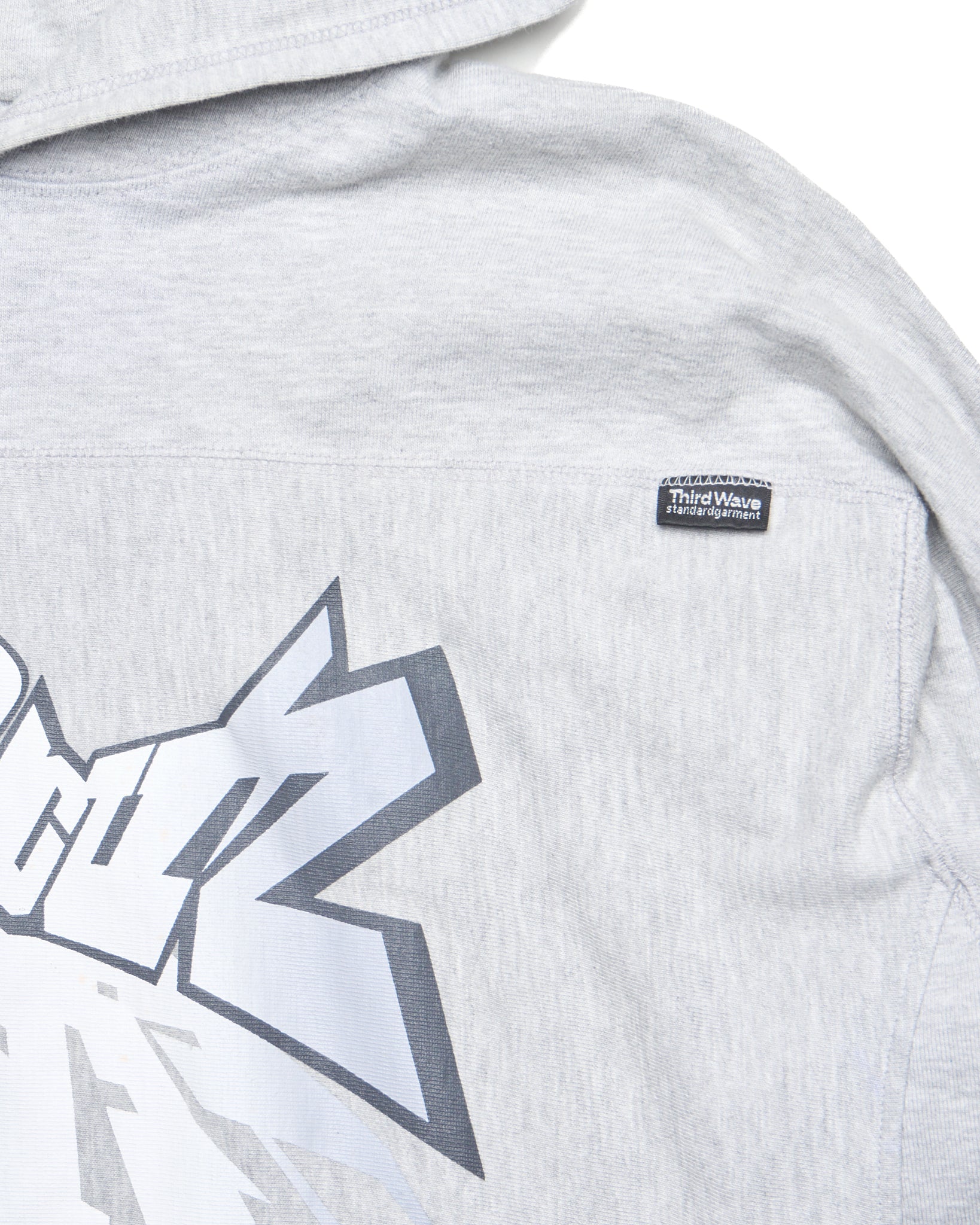 Early 00s Third Wave Graffiti Graphic Print Hoodie