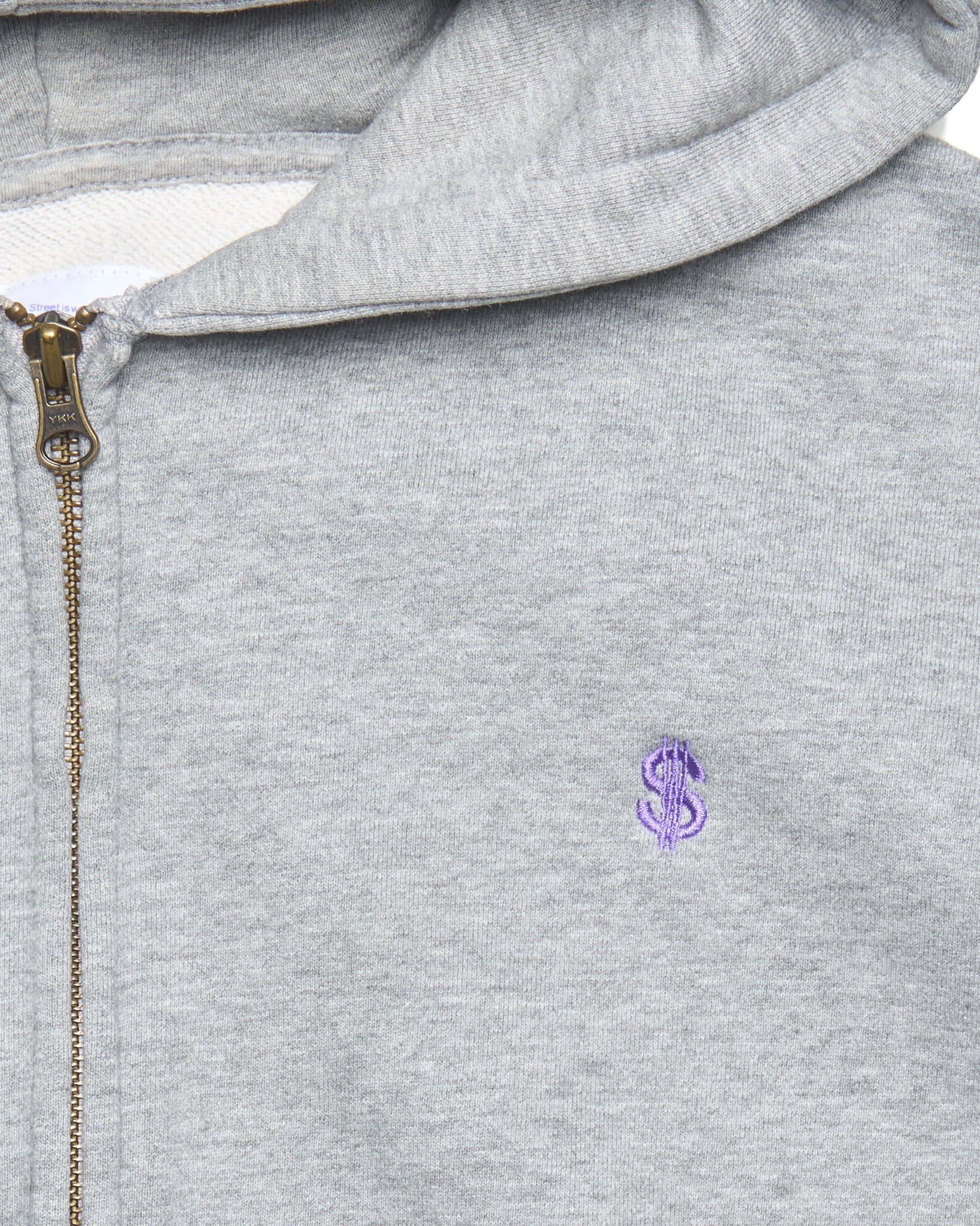 Early 00s Swagger Embroidered Logo Zip-Up