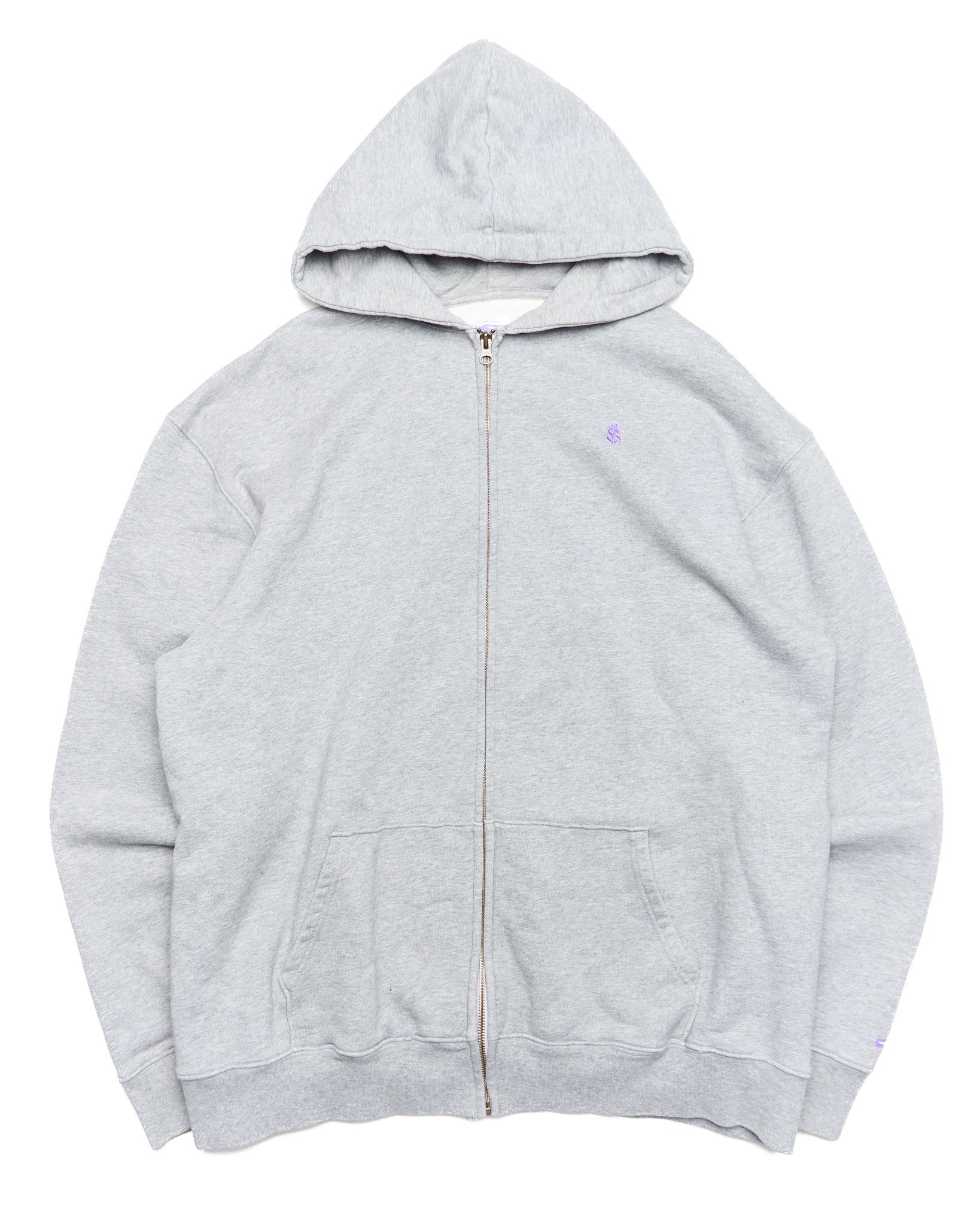 Early 00s Swagger Embroidered Logo Zip-Up