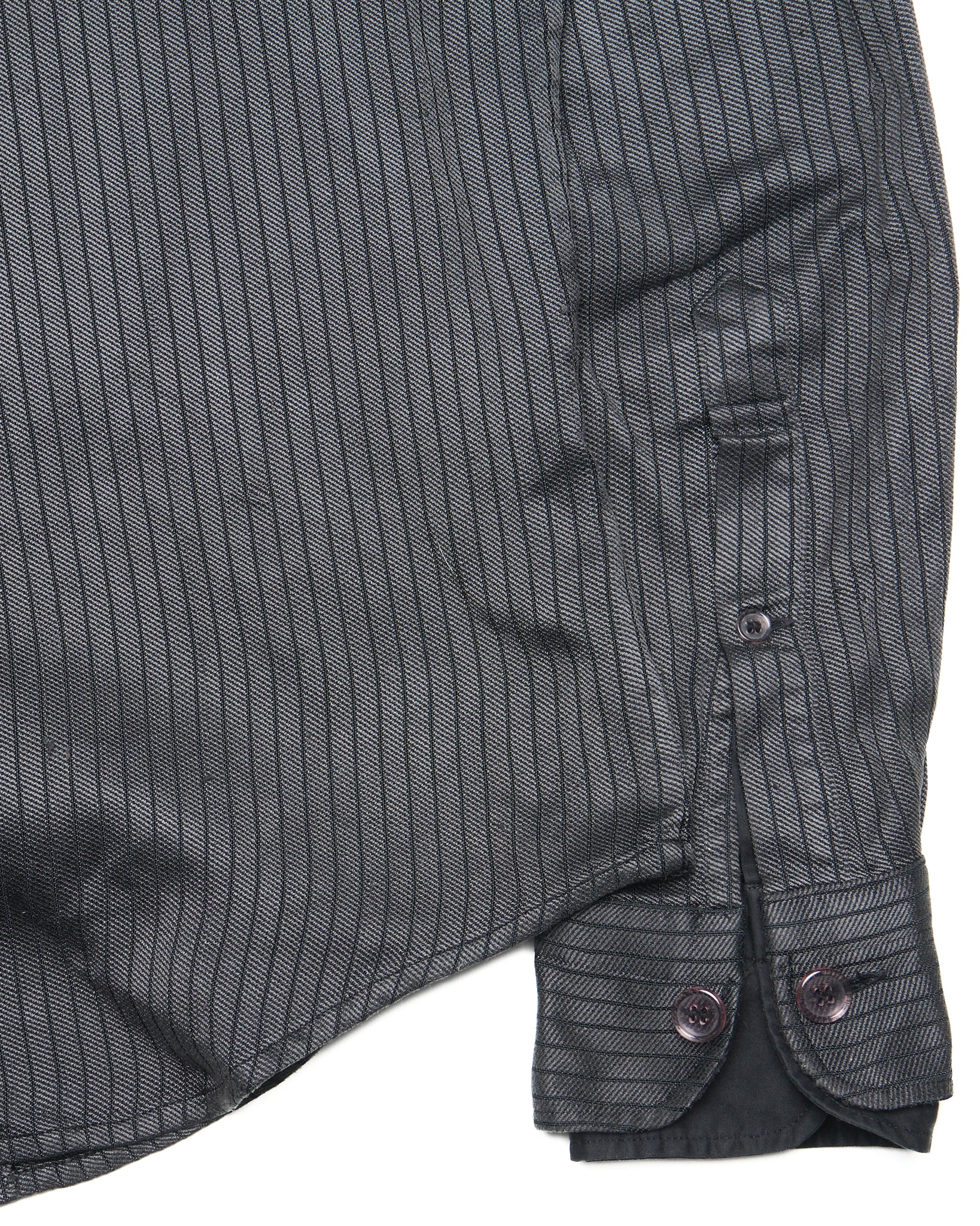 Early 00’s Y’s Black Pinstripe Button-Up