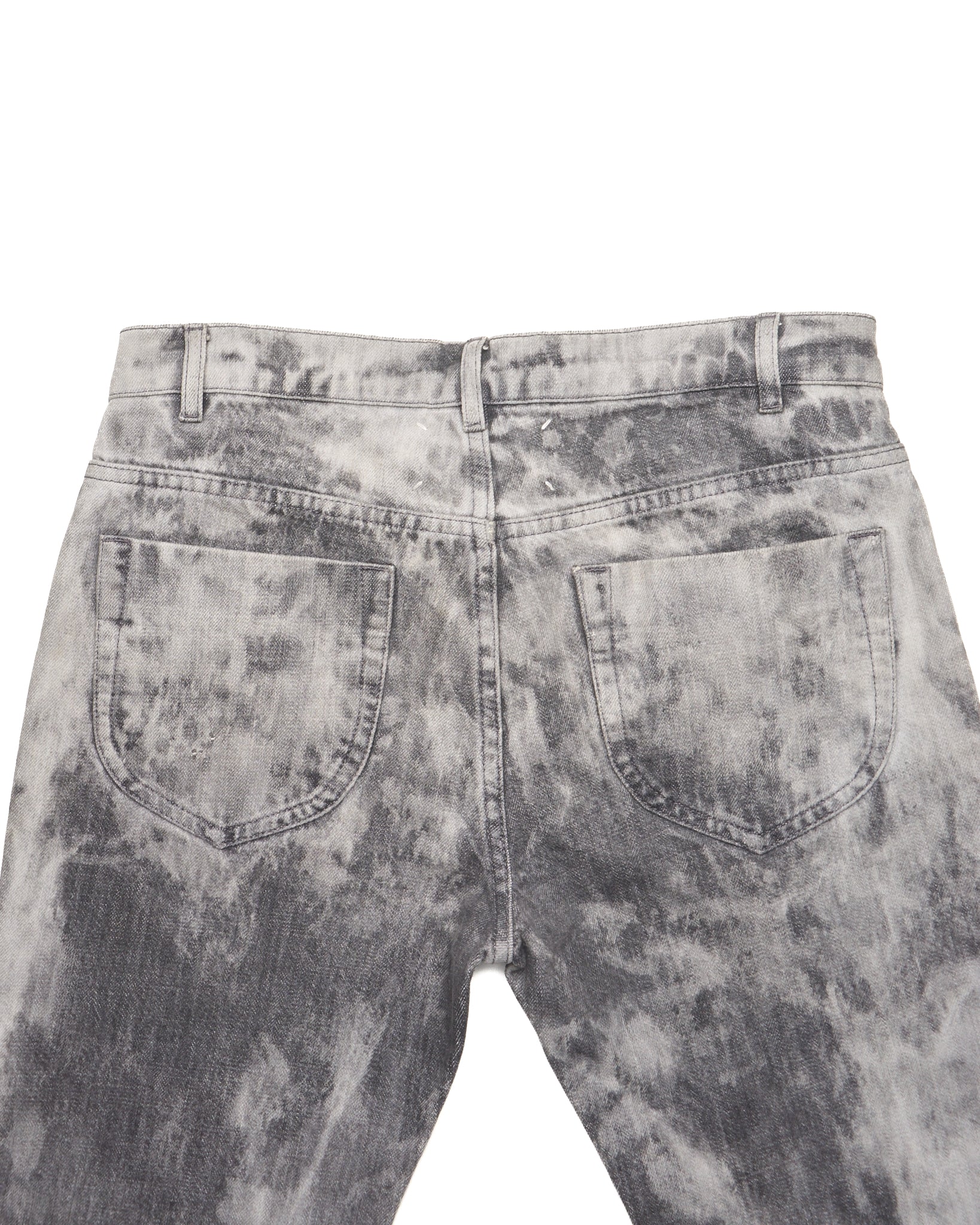 A/W10 Maison Margiela Grey Acid Wash Skinny Denim