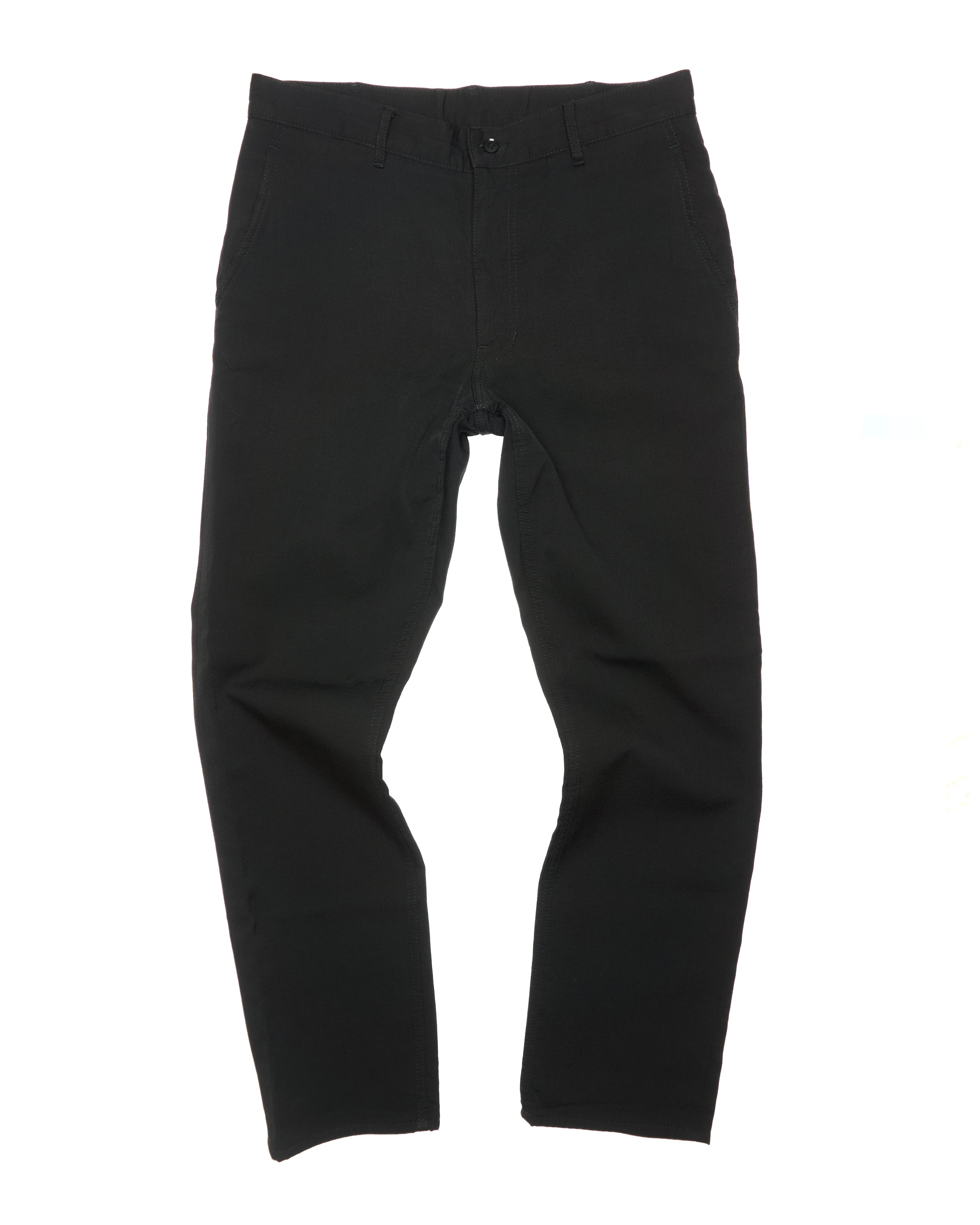 A/W03 Comme des Garçons Homme Plus Wool Blend Black Straight Leg Trouser