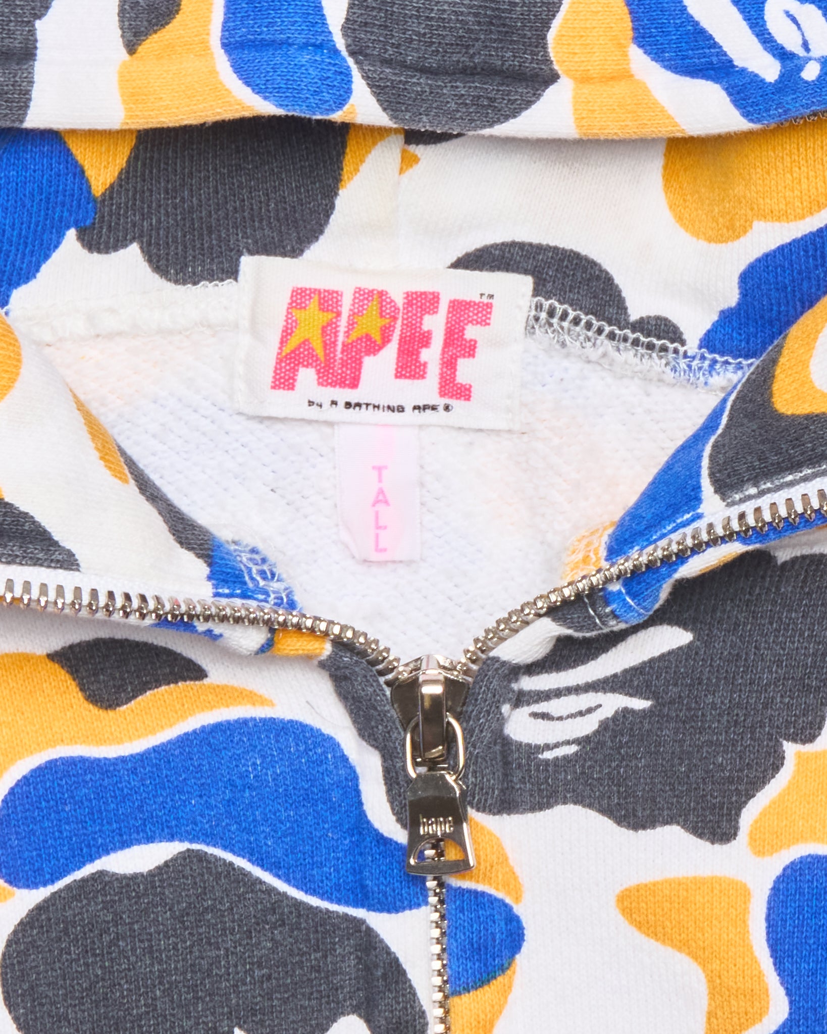 '07 BAPE Apee Maebashi City Camo Full-Zip Hoodie