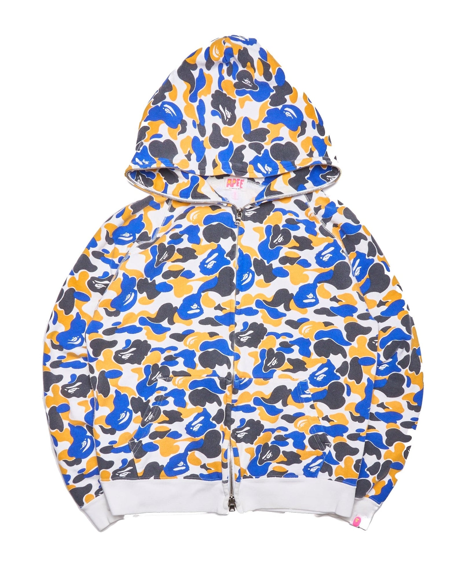 '07 BAPE Apee Maebashi City Camo Full-Zip Hoodie