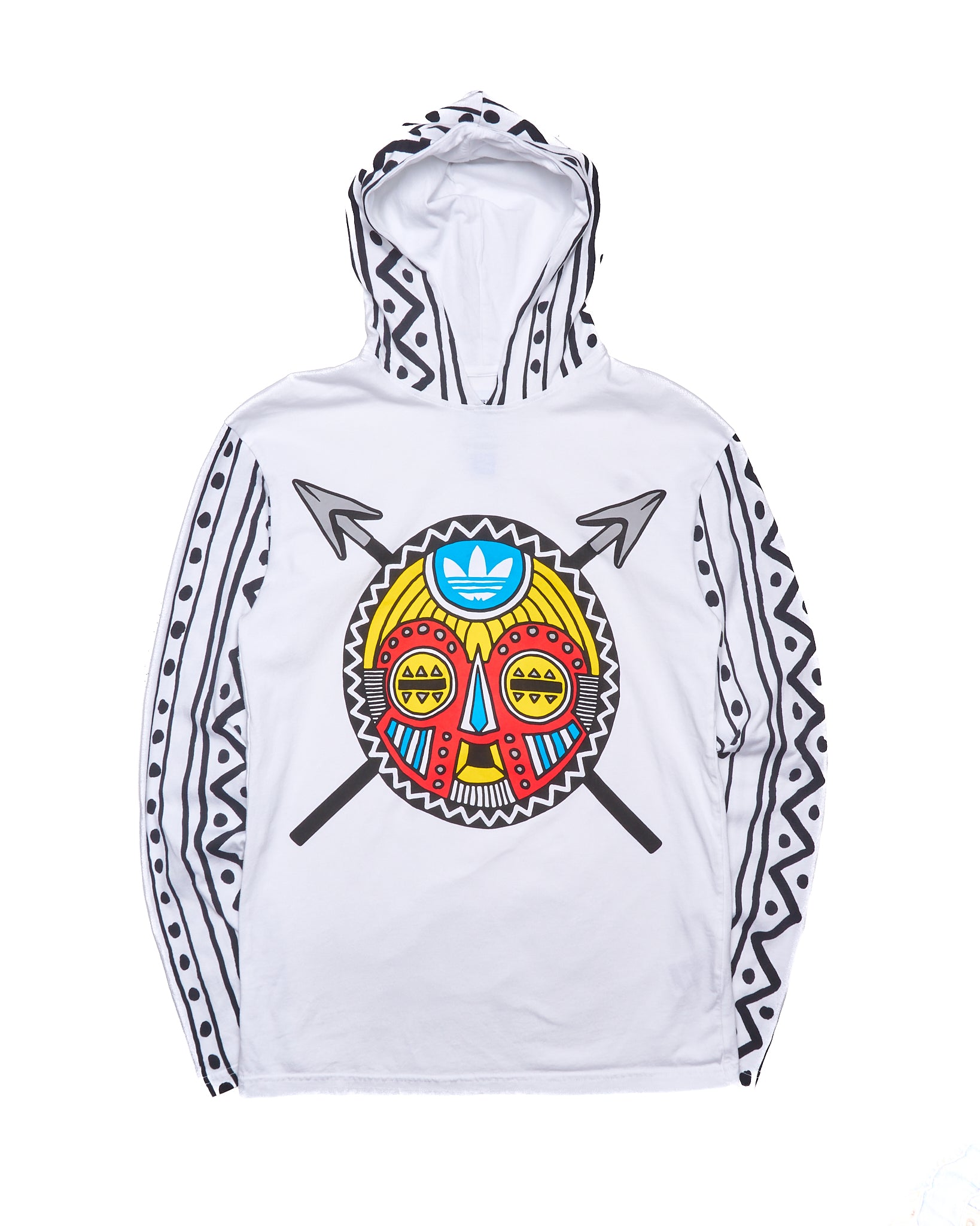 S/S13 Jeremy Scott x Adidas Totem Hooded Long-Sleeve