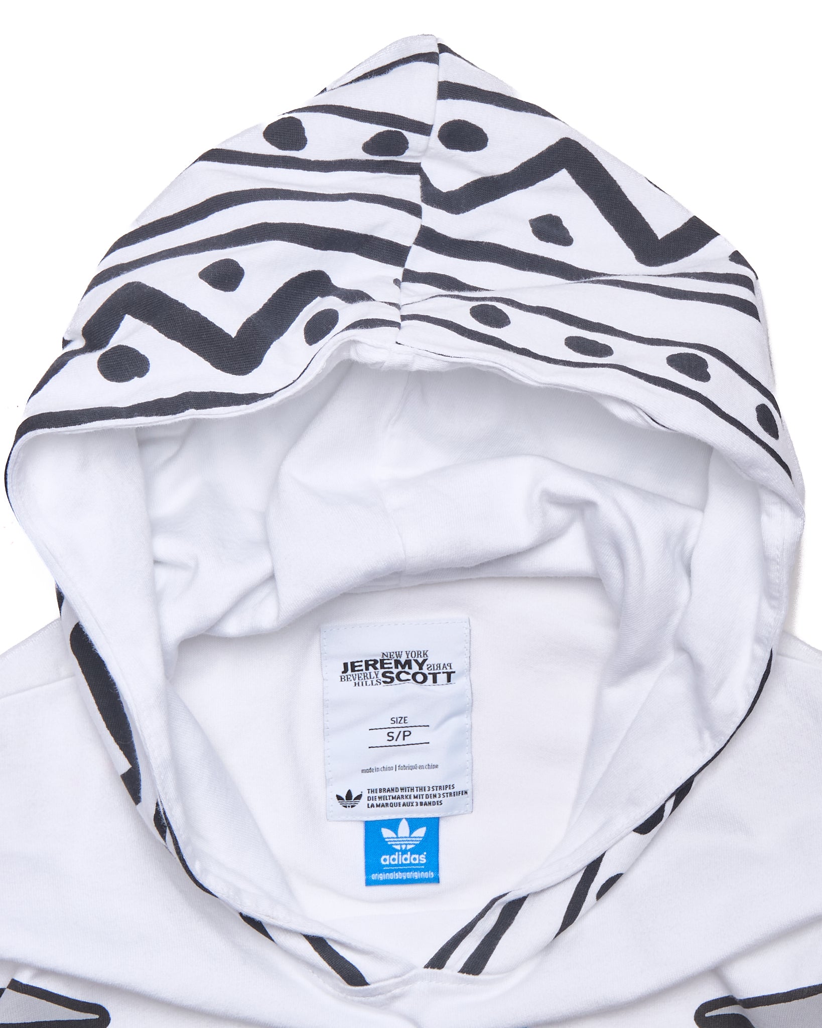 S/S13 Jeremy Scott x Adidas Totem Hooded Long-Sleeve