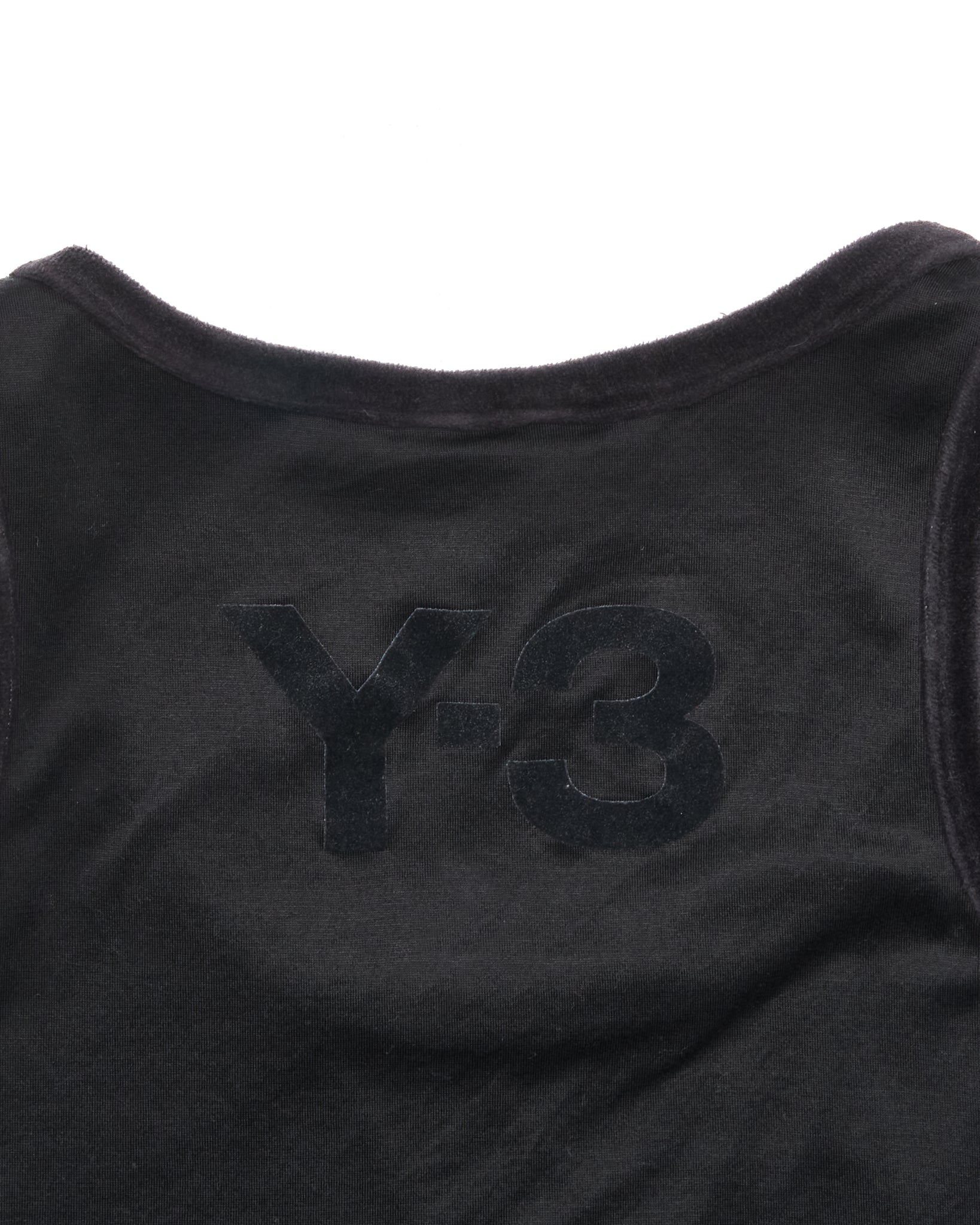 Y-3 by Yohji Yamamoto Black Cotton Tank Top