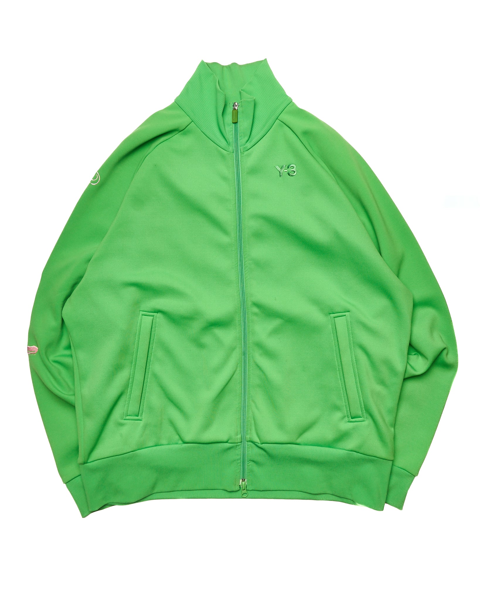 Y-3 by Yohji Yamamoto Embroidered Zip-Up Jacket