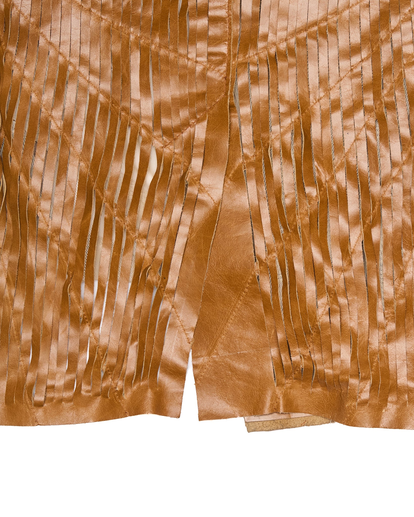 Denis Gagnon Lattice Leather Jacket