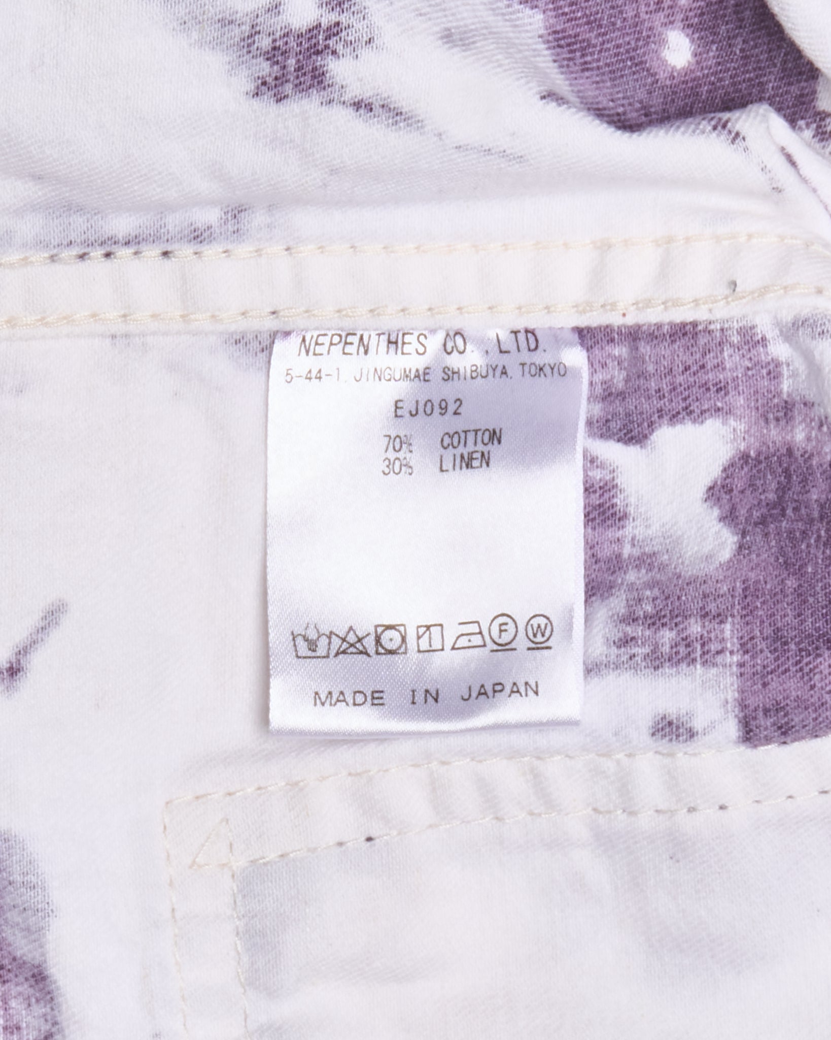 Needles D.N. White Paint Splatter Chore Coat