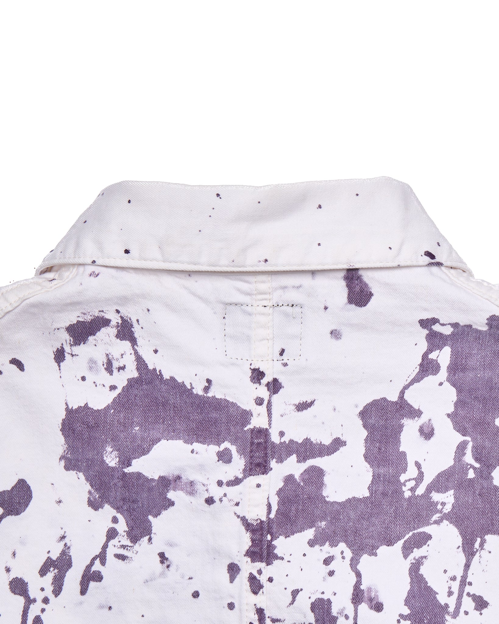 Needles D.N. White Paint Splatter Chore Coat