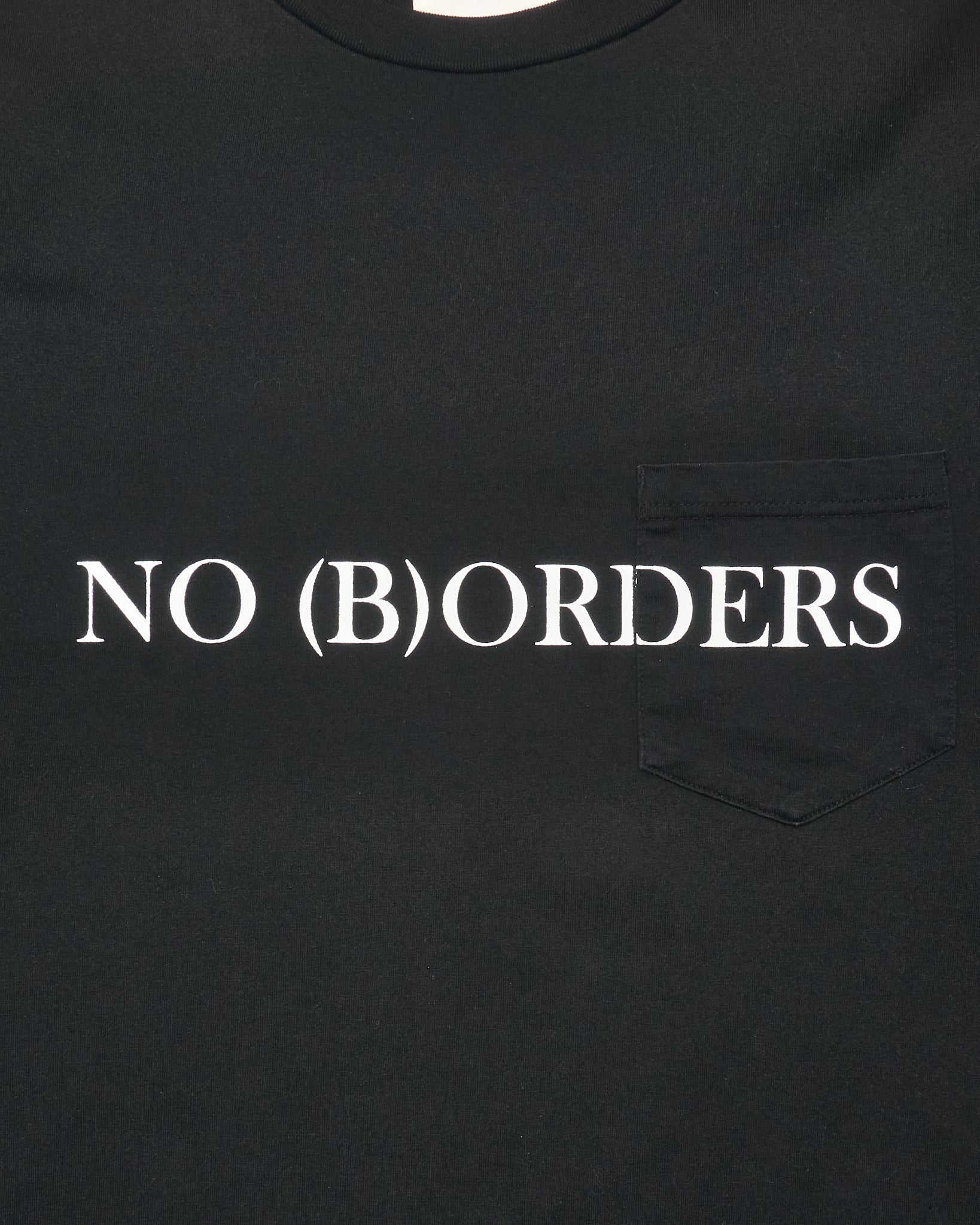 A/W14 TAKAHIROMIYASHITA TheSoloist x Undercover “NO (B)ORDERS” Black Tee