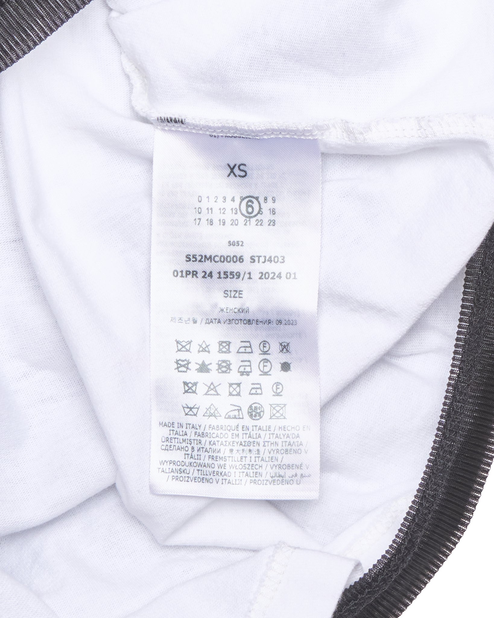 Maison Margiela MM6 Layered Jersey Skirt