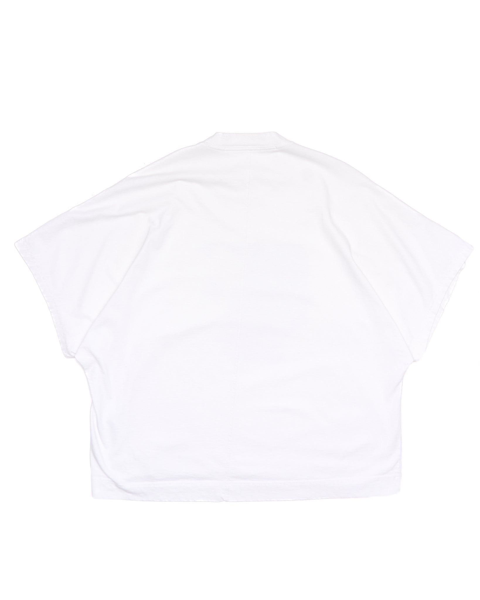 S/S19 Julius_7 "MMXIX_7 BEELZEBUB;" White Graphic Raglan T-shirt
