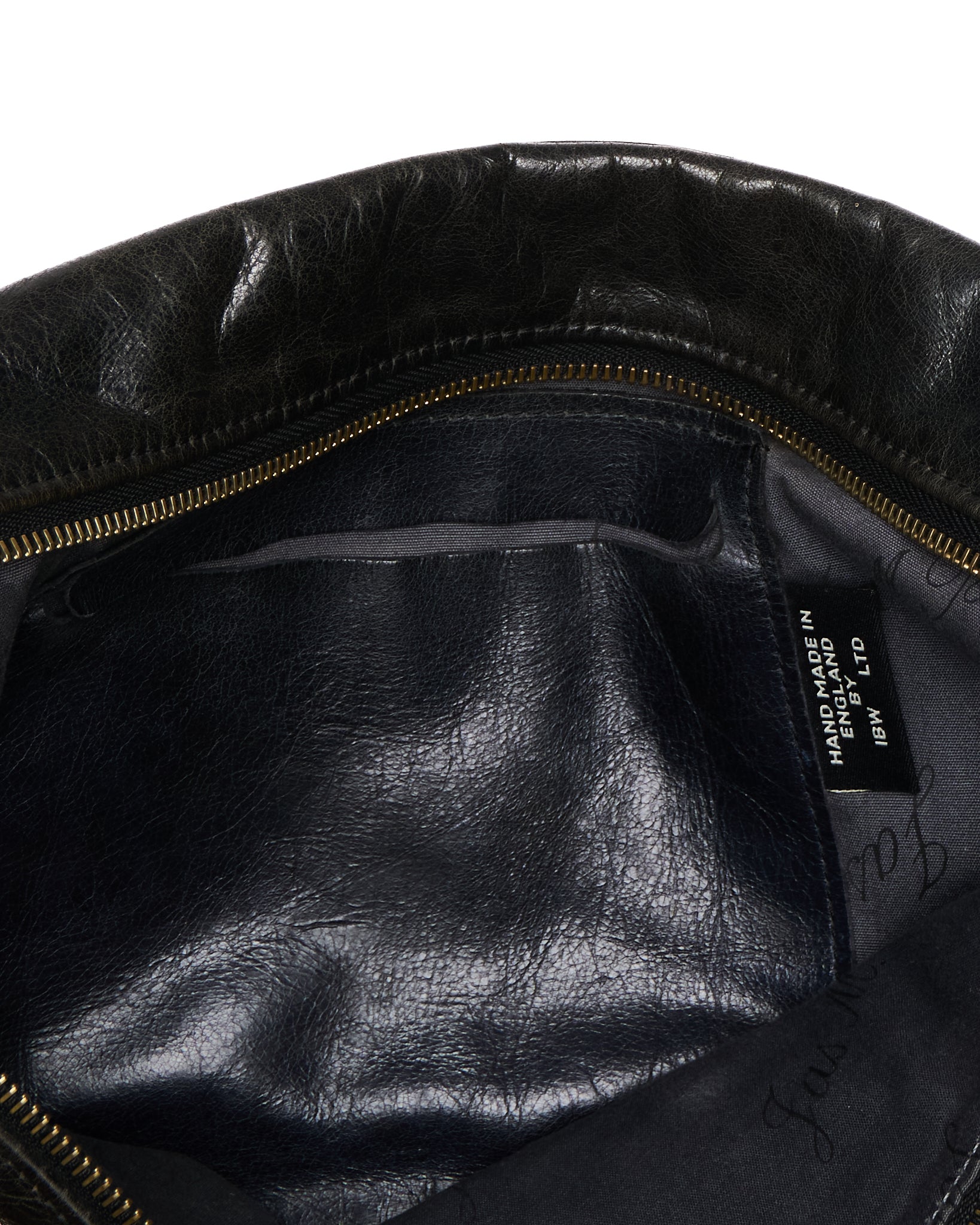 Early 00s Jas M.B Leather Messenger Bag
