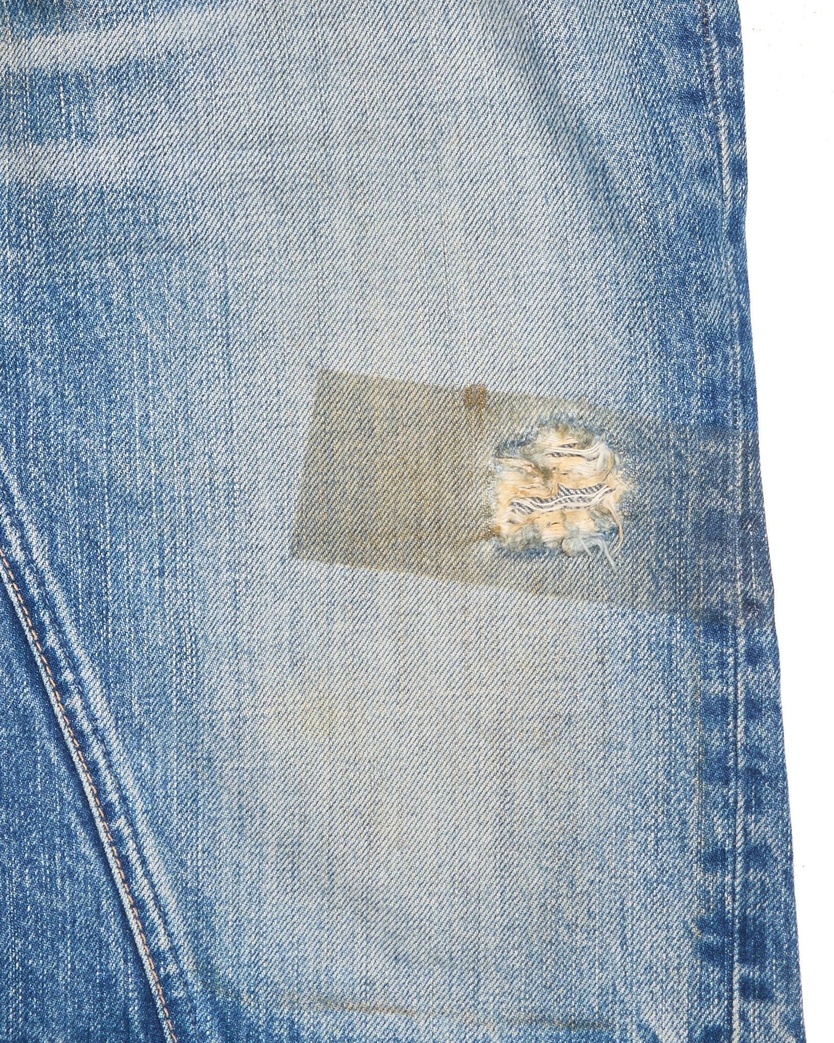 Hysteric Glamour ‘Kinky’ Reconstructed Studded Denim Skirt