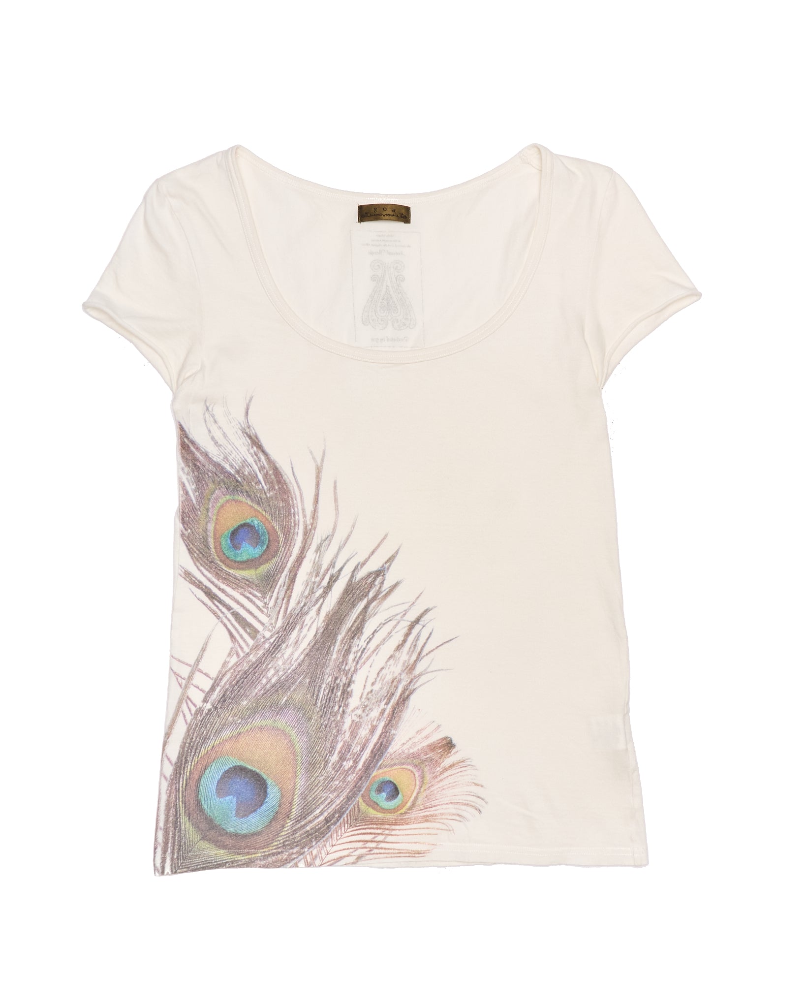GOA Peacock Feather T-Shirt