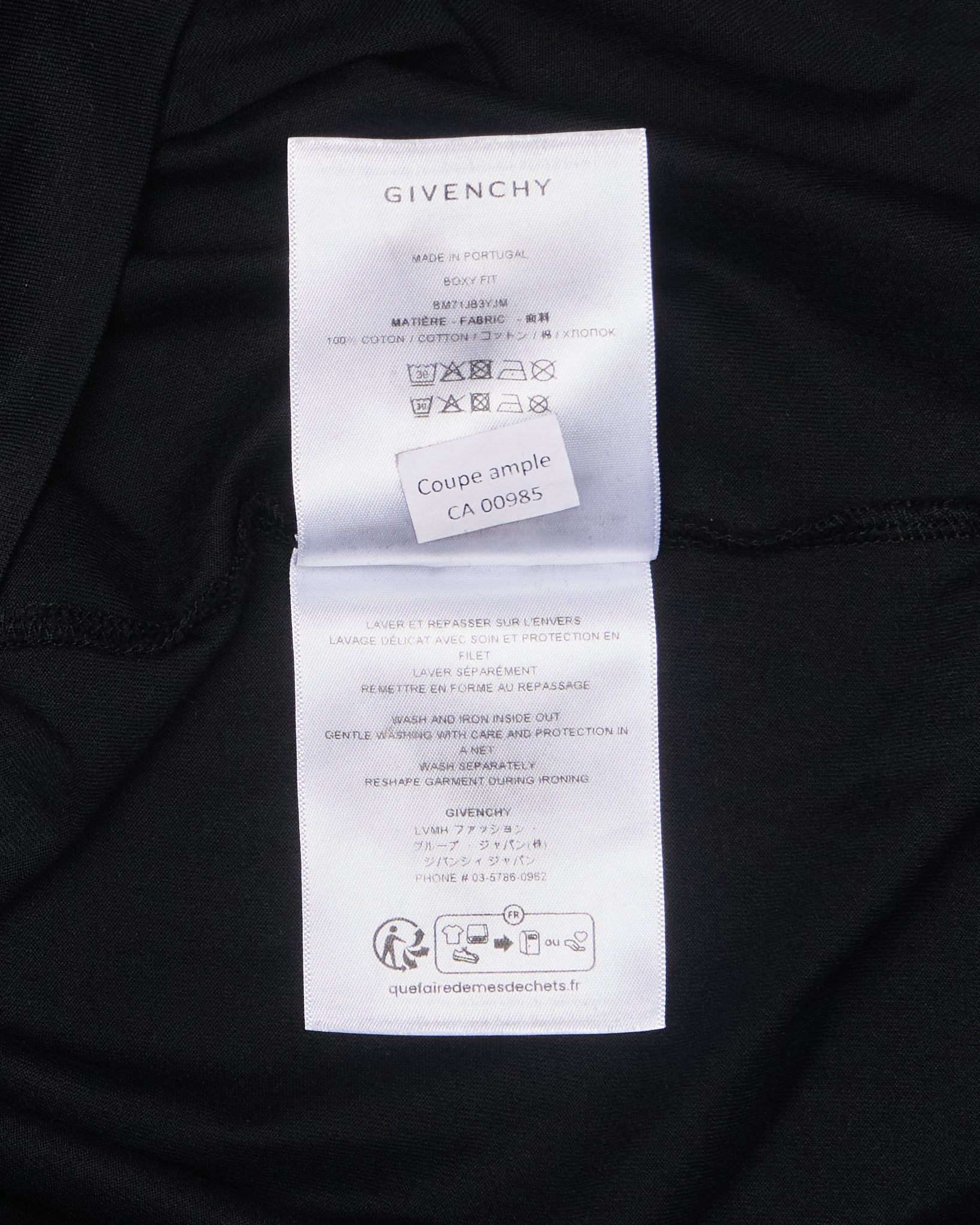 Givenchy Poster Logo Lightning T-Shirt