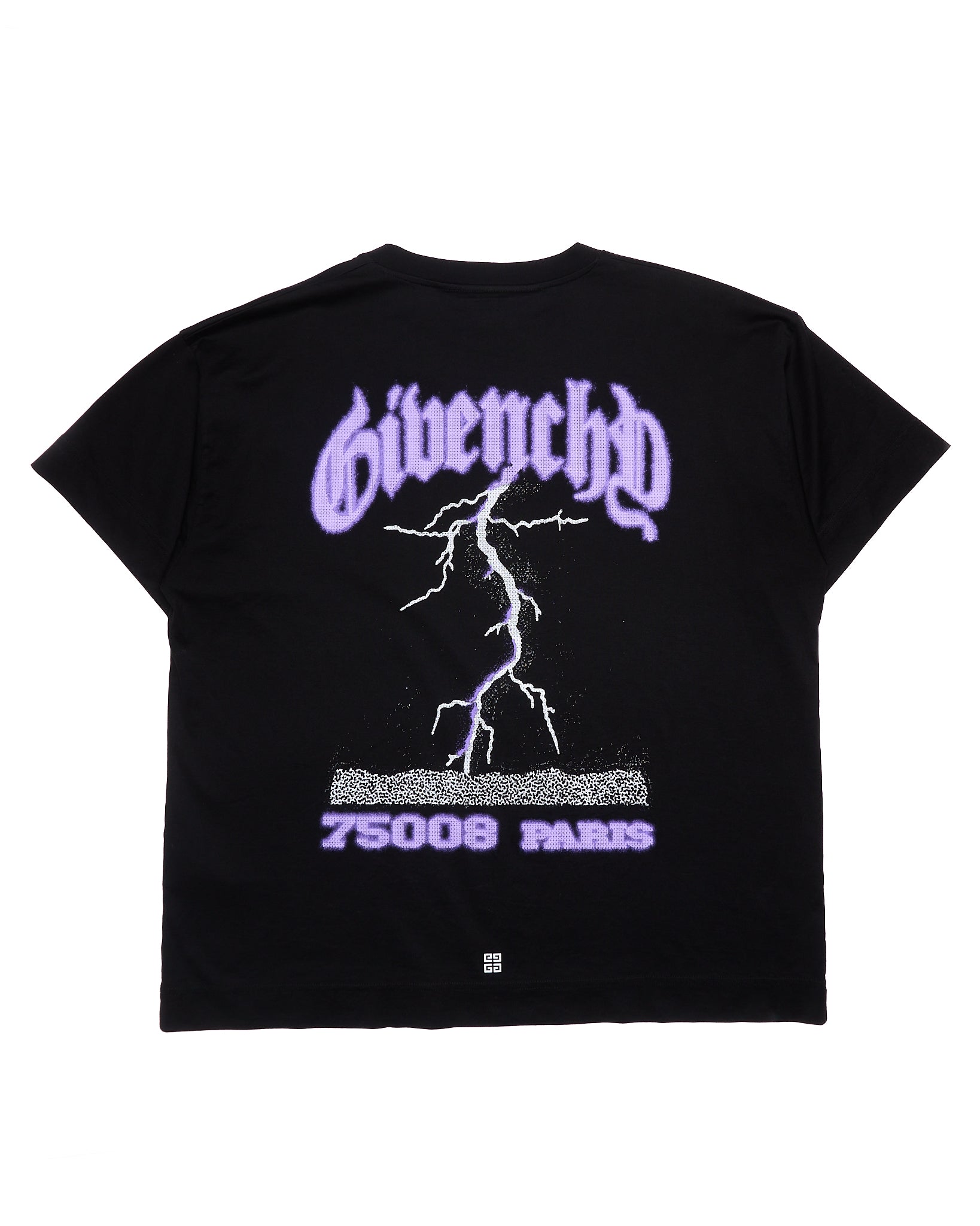 Givenchy Poster Logo Lightning T-Shirt