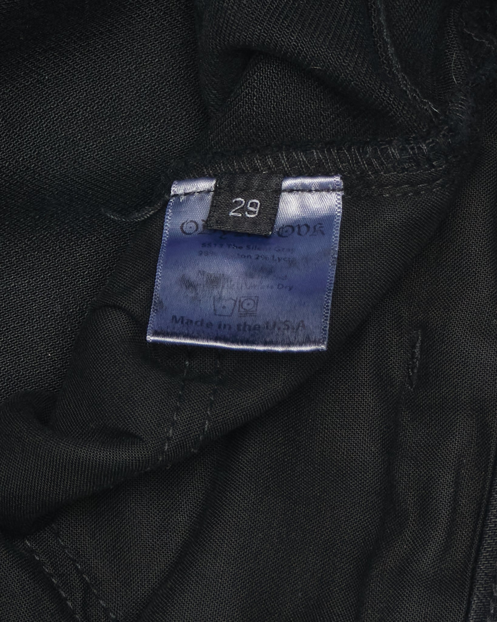 S/S13 Odyn Vovk "The Silent Grey" Multi Belt Loop Zip Cargo Denim